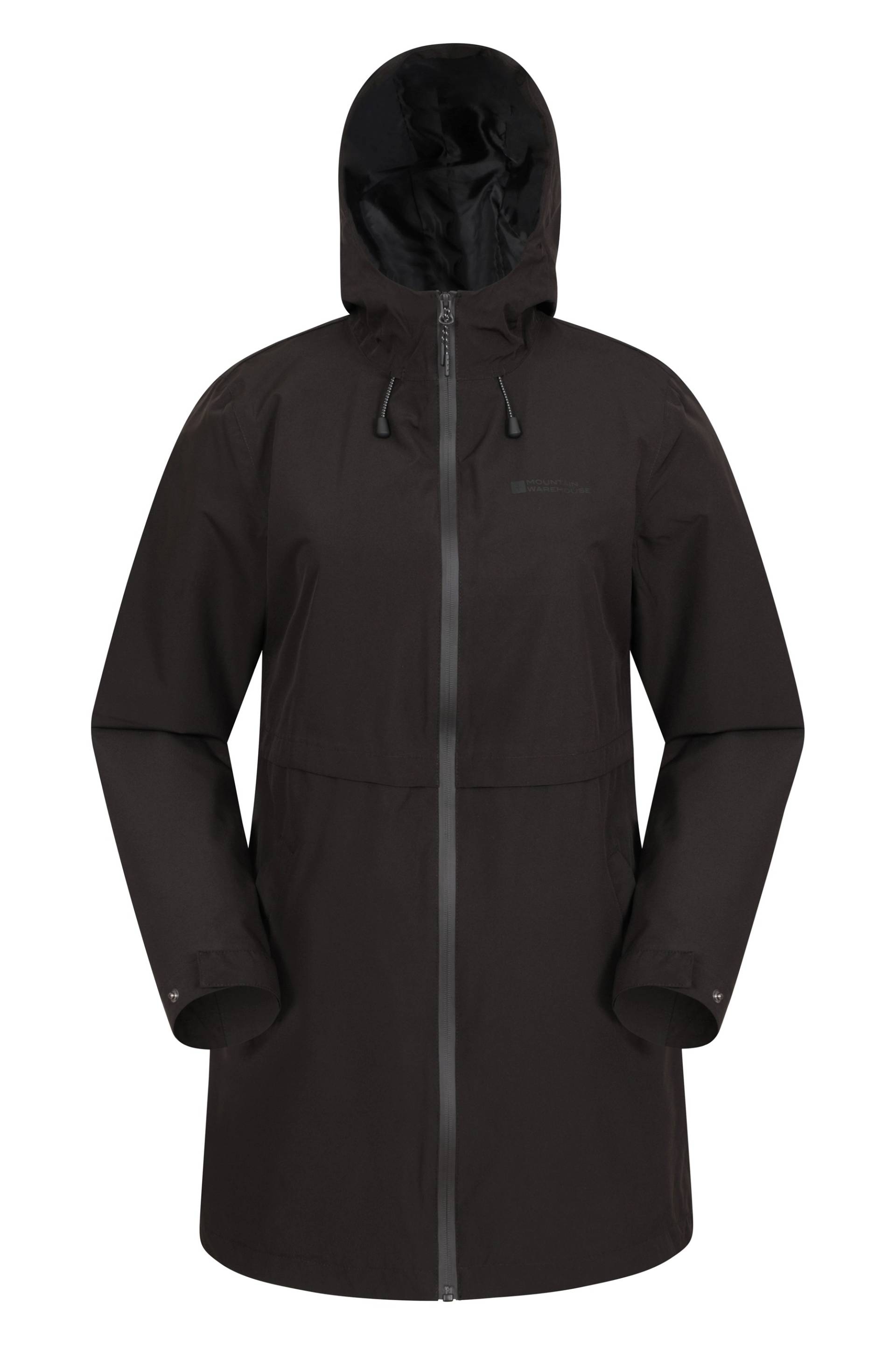 Hilltop II Wasserdichte Damenjacke - Schwarz von Mountain Warehouse