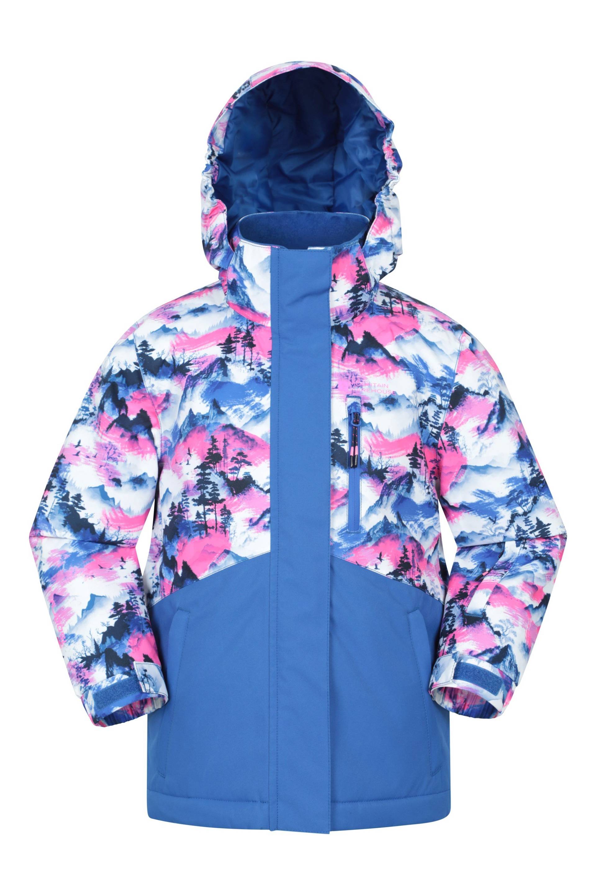Himalayan Wasserdichte Kinder Skijacke - Intensiv Pink Himalayan Wasserdichte Kinder Skijacke - Intensiv Pink von Mountain Warehouse
