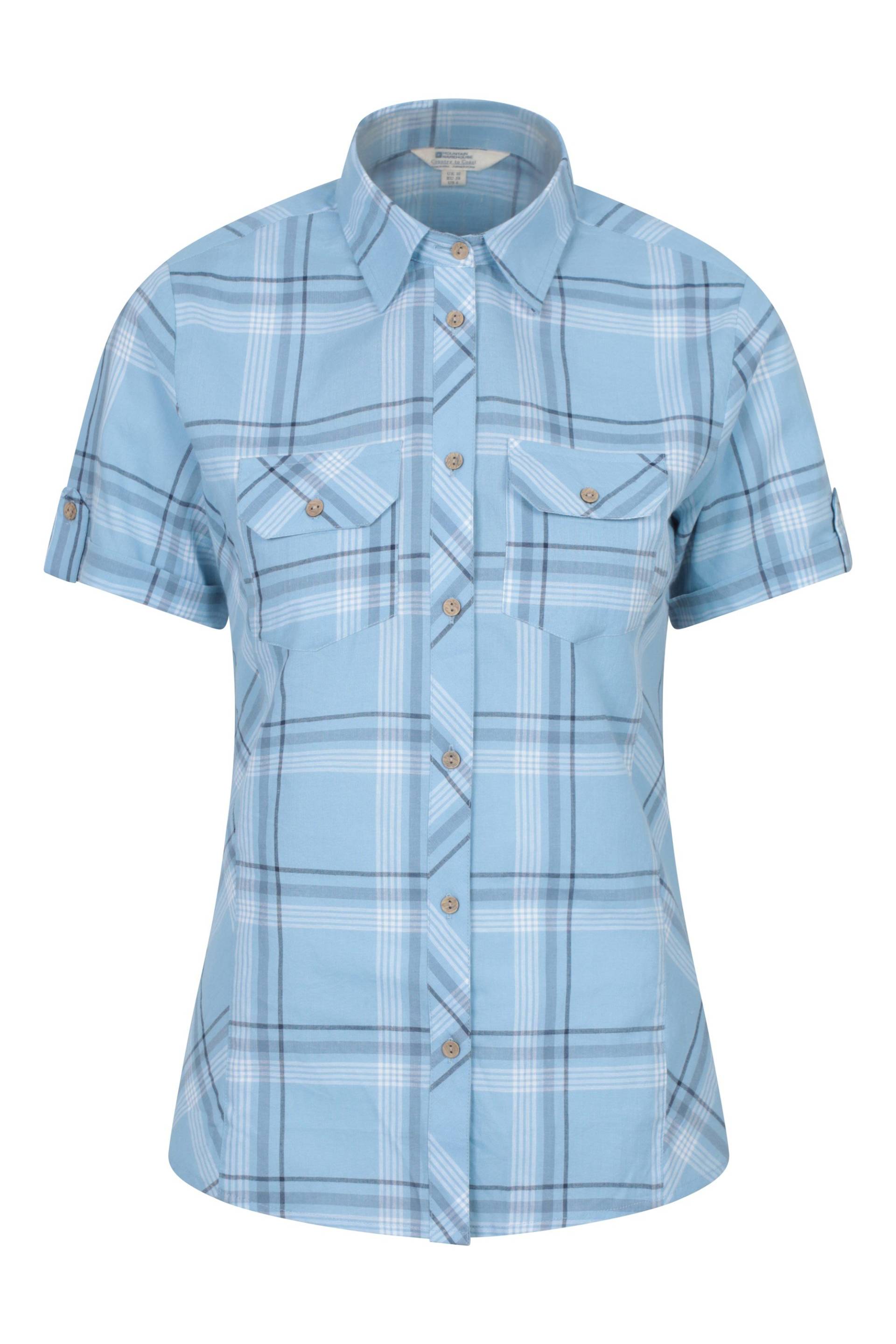 Holiday Damen-T-Shirt aus Baumwolle - Blau von Mountain Warehouse