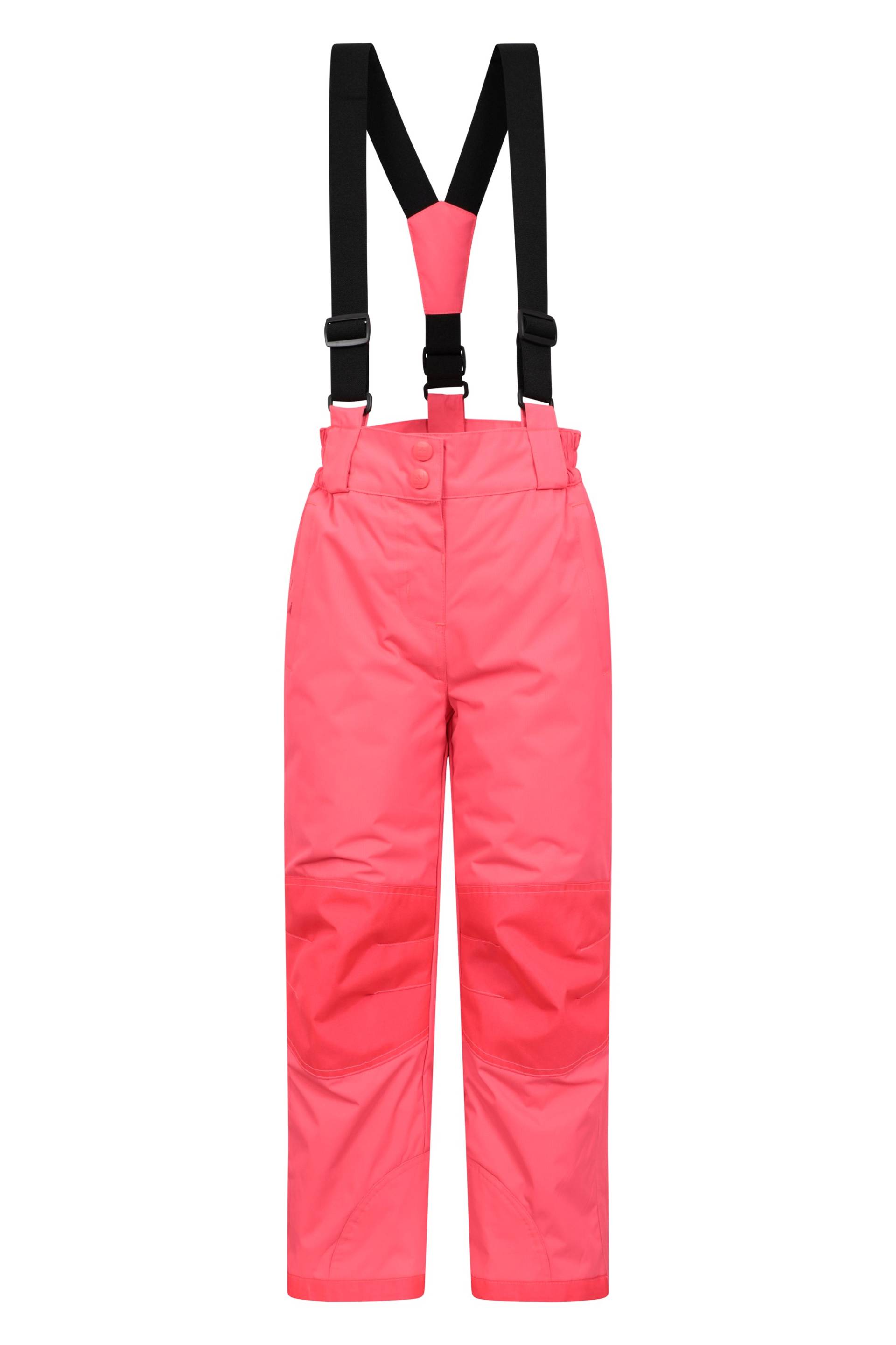 Honey Kinder-Schneehosen  - Intensiv Pink von Mountain Warehouse