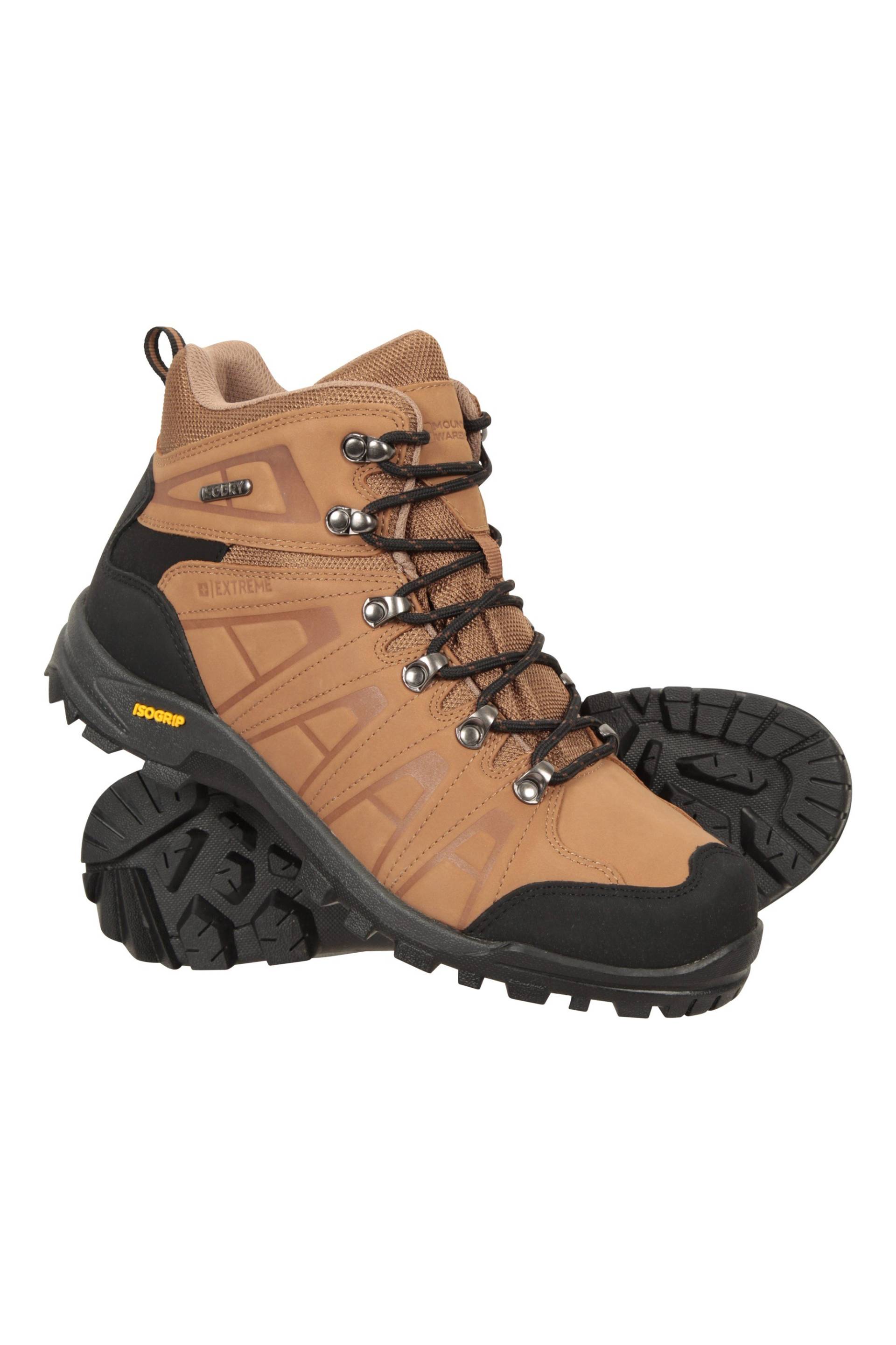 Hurricane Extreme IsoGrip Herren-Wanderstiefel - Braun von Mountain Warehouse