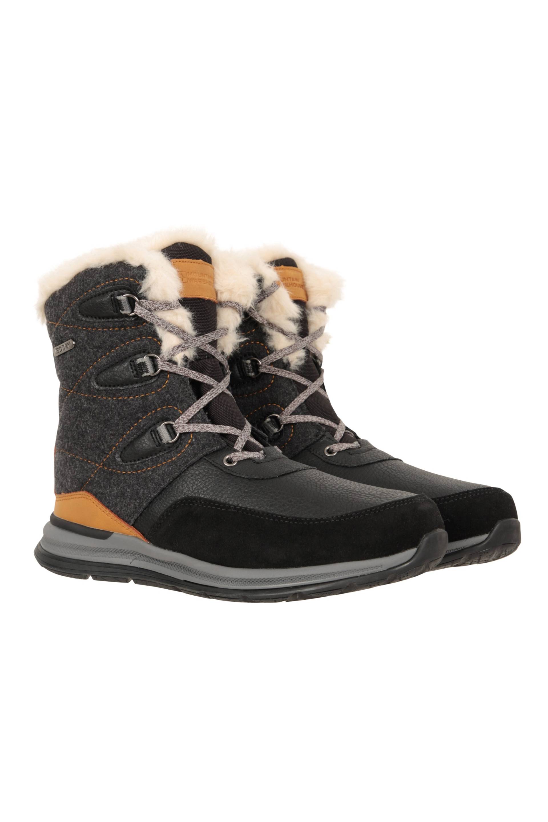 Ice Crystal Wasserdichte Damen Schneestiefel - Braun von Mountain Warehouse