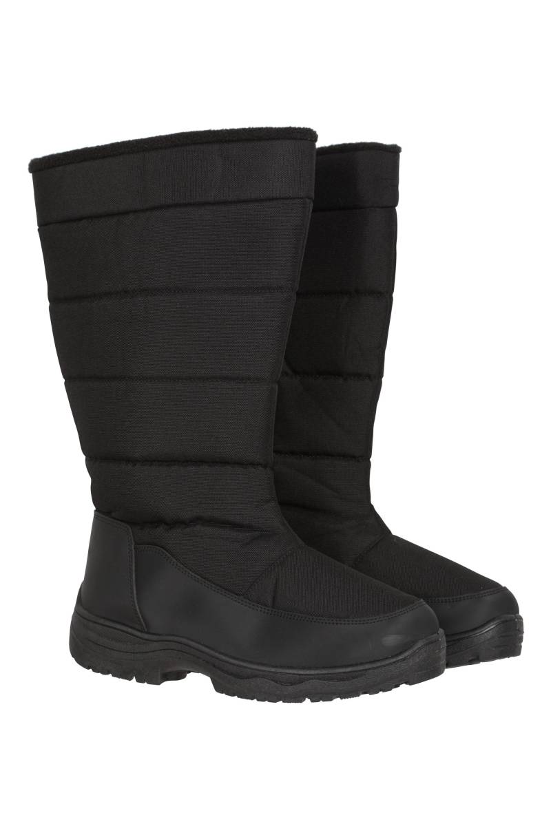 Icey Lange Damen-Schneestiefel - Schwarz von Mountain Warehouse