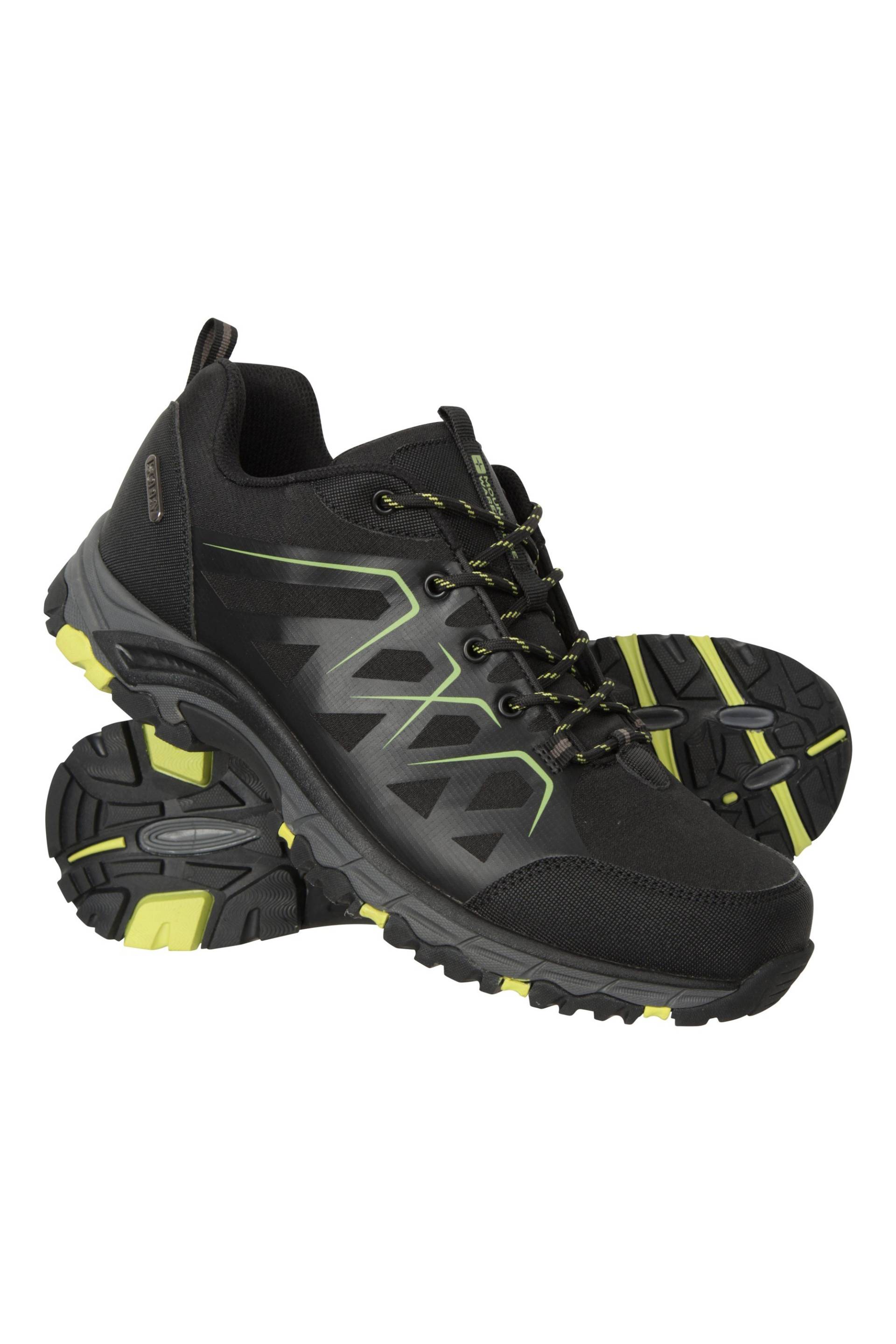 Inca Wasserdichte Herren Rip-Stop Schuhe - Schwarz von Mountain Warehouse