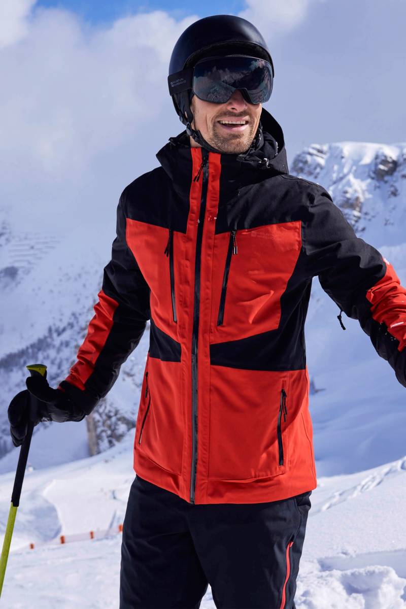 Intergalactic Extreme Herren-Skijacke - Rot von Mountain Warehouse
