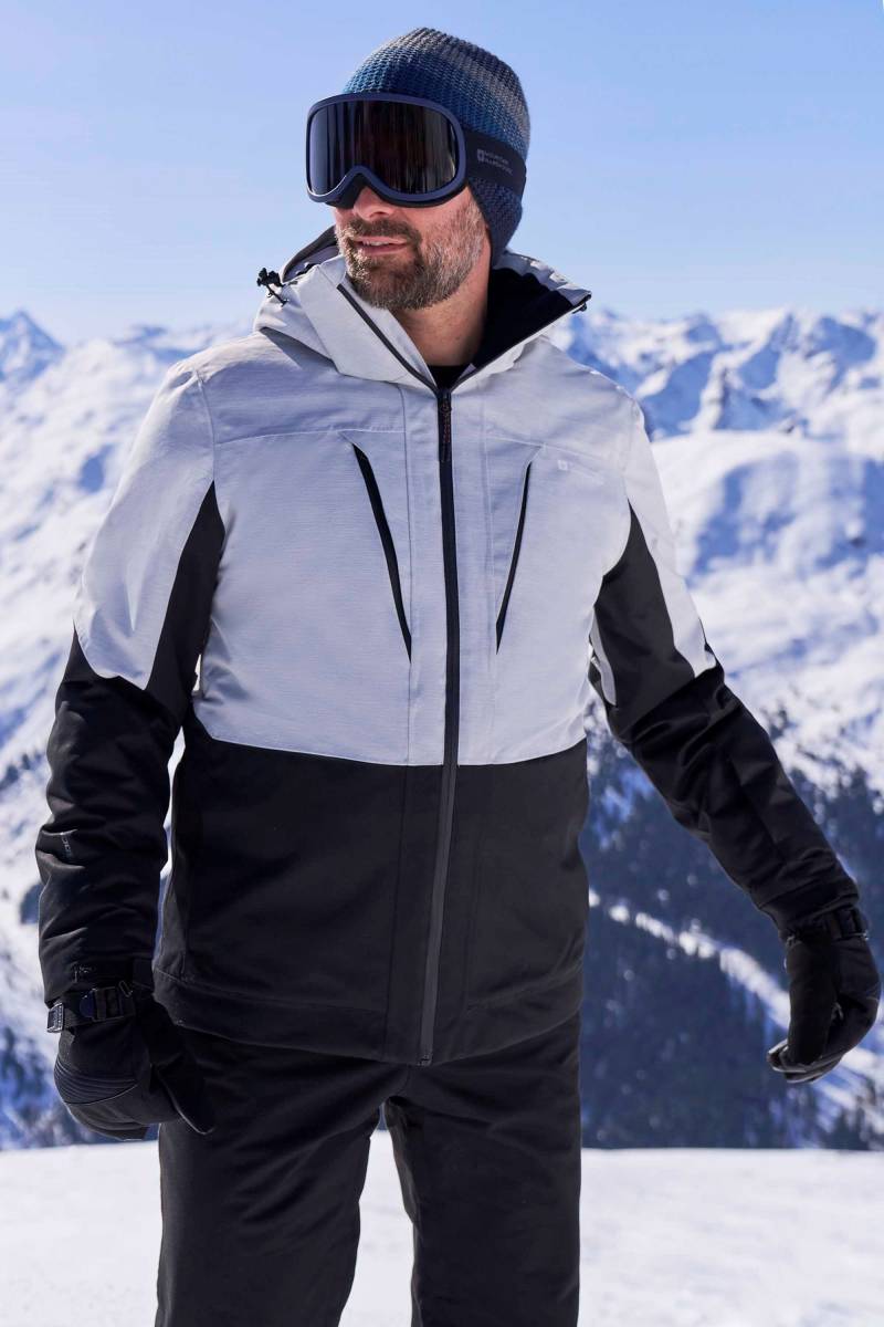 Interstellar II Herren-Skijacke - Weiss von Mountain Warehouse