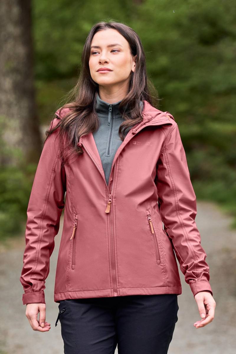 Iona Damen-Softshelljacke - Orange von Mountain Warehouse