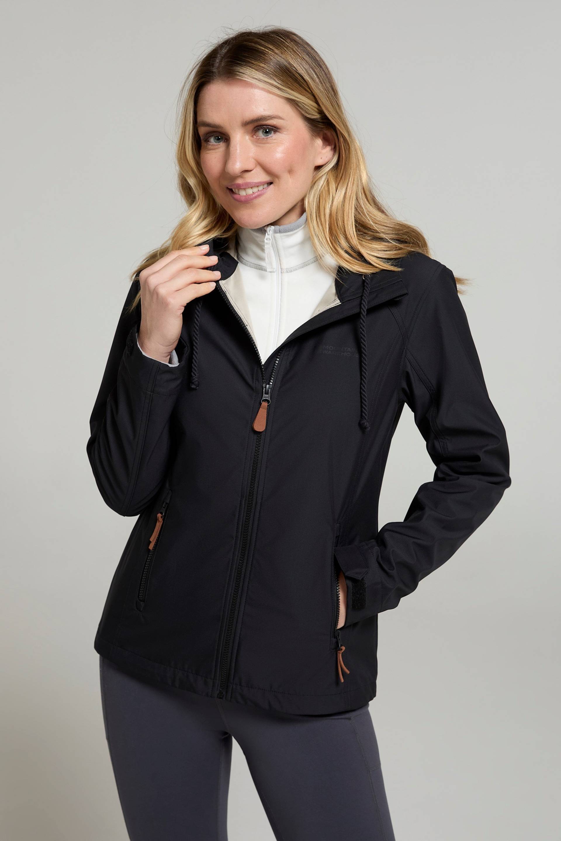 Iona Damen-Softshelljacke - Schwarz von Mountain Warehouse