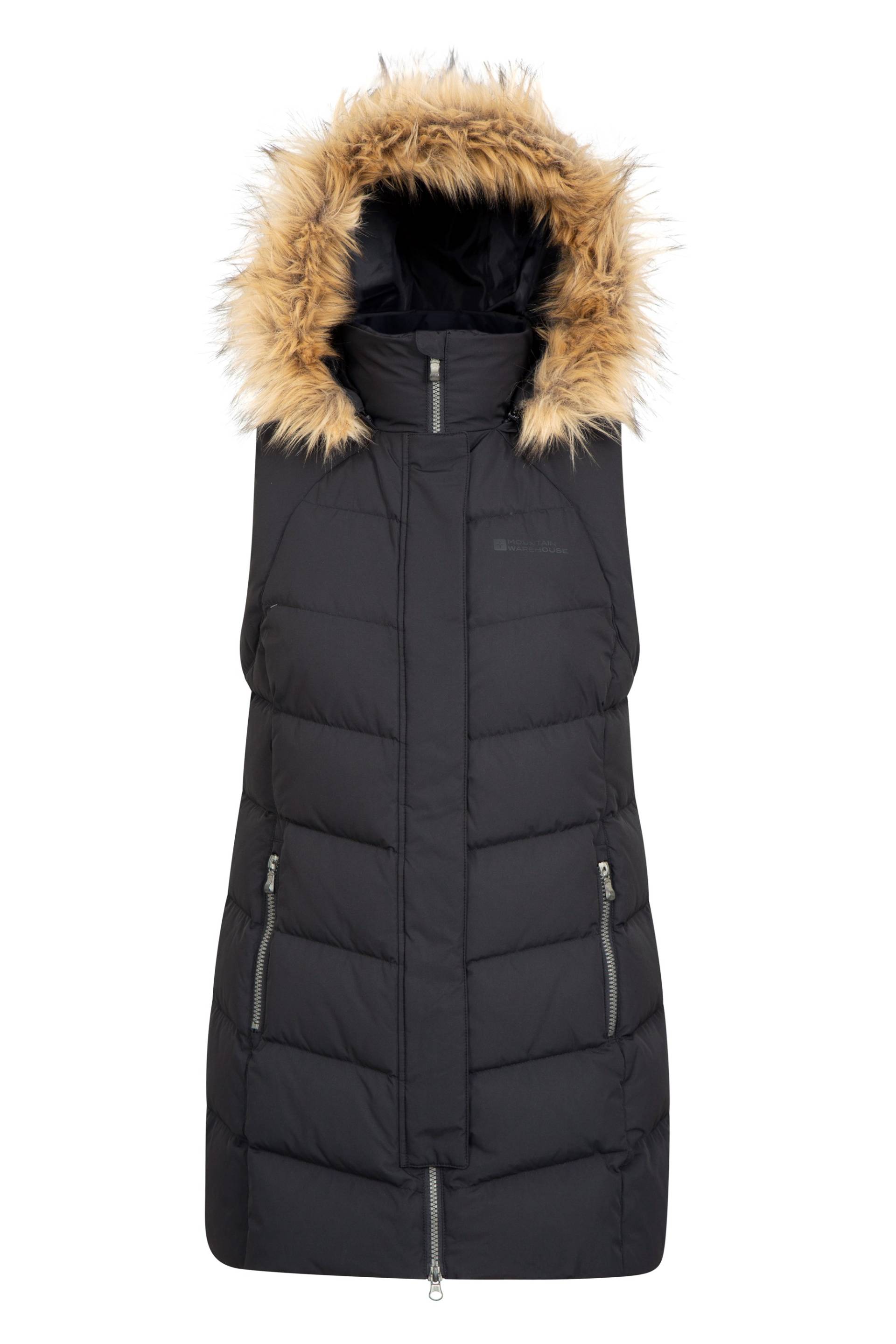 Isla Extreme Damen Daunenweste - Schwarz von Mountain Warehouse