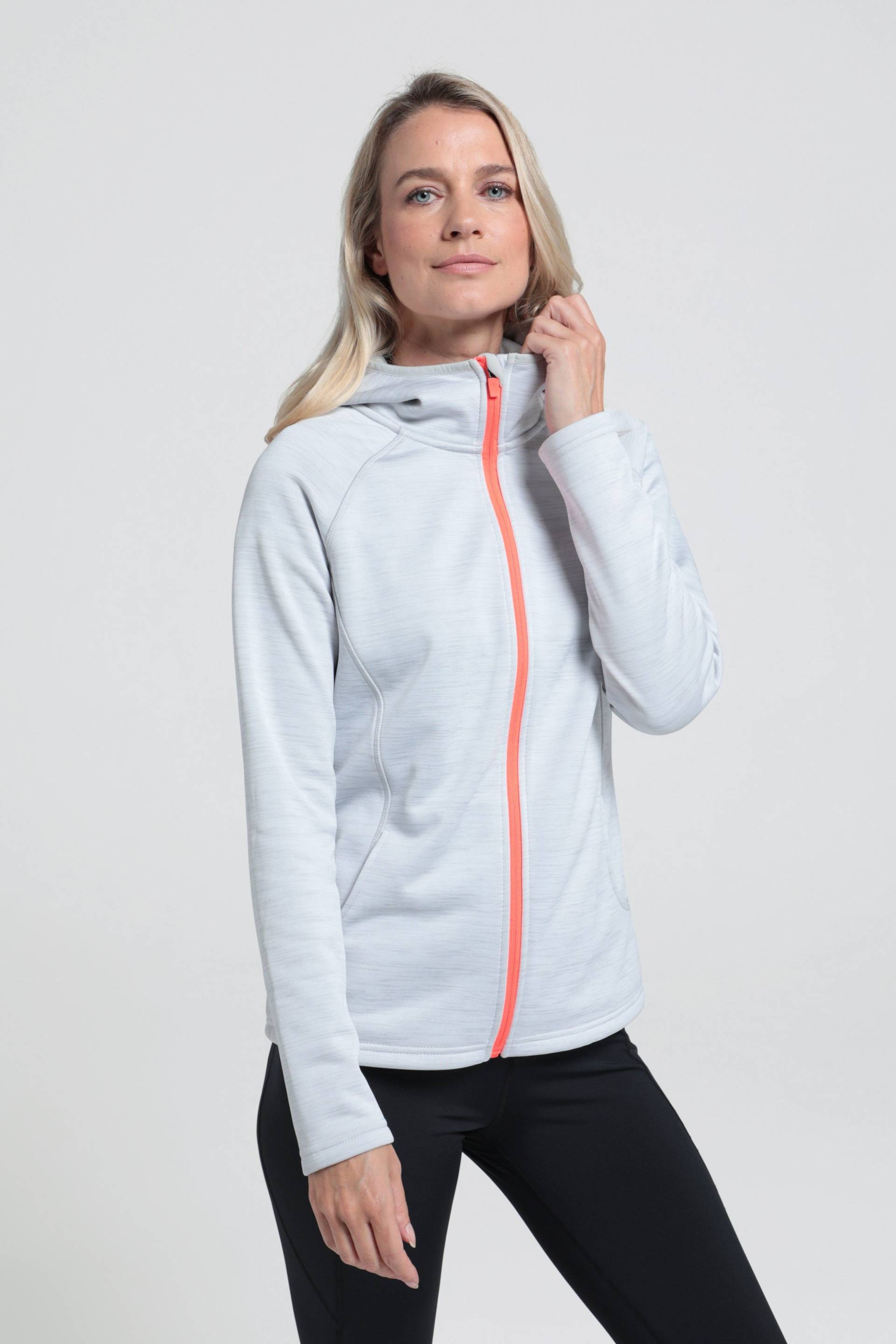 IsoCool Dynamic Chakra Damen-Hoodie - Grau von Mountain Warehouse