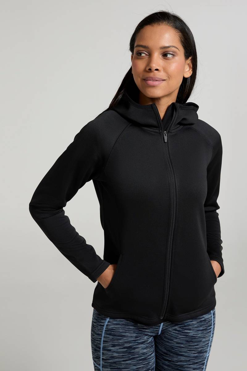 IsoCool Dynamic Chakra Damen-Hoodie - Schwarz von Mountain Warehouse