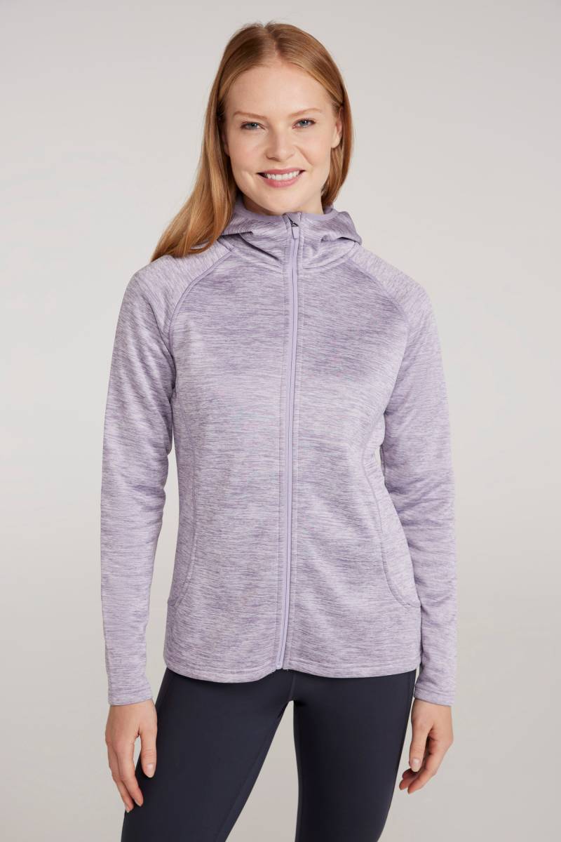 IsoCool Dynamic Chakra Damen-Hoodie - Violett von Mountain Warehouse