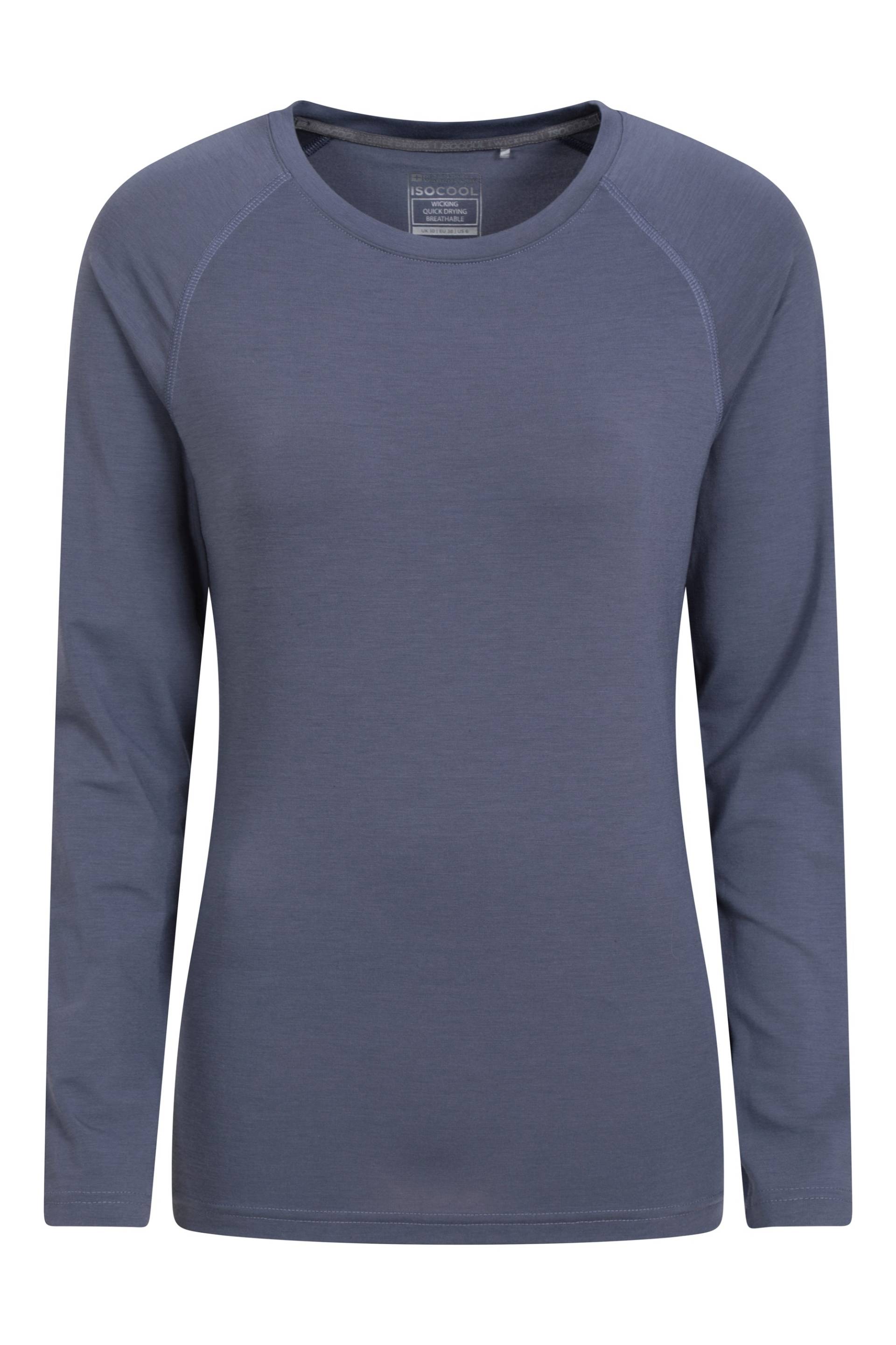 IsoCool Dynamic Damen Langarm-Shirt - Grau von Mountain Warehouse