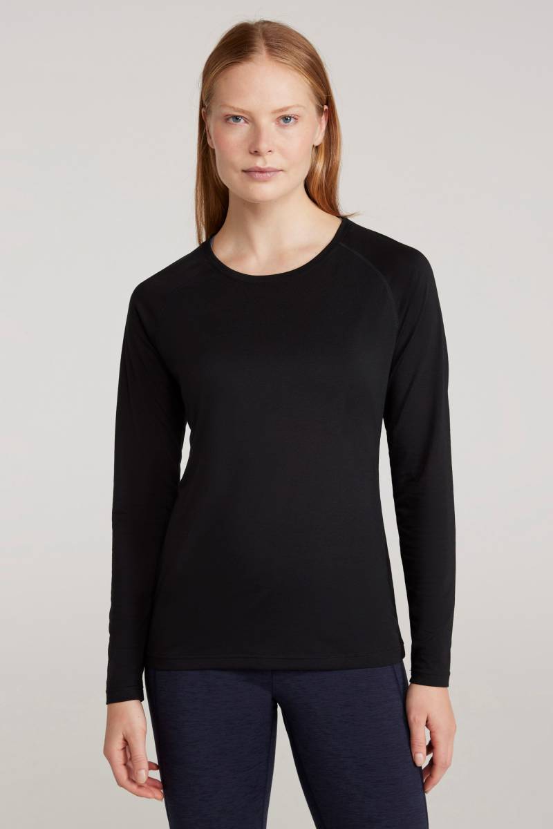 IsoCool Dynamic Damen Langarm-Shirt - Schwarz von Mountain Warehouse