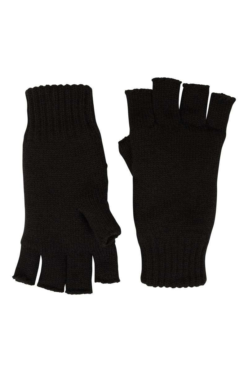 IsoTherm Fingerlose Strickhandschuhe mit Fellfutter - Schwarz IsoTherm Fingerlose Strickhandschuhe mit Fellfutter - Schwarz von Mountain Warehouse