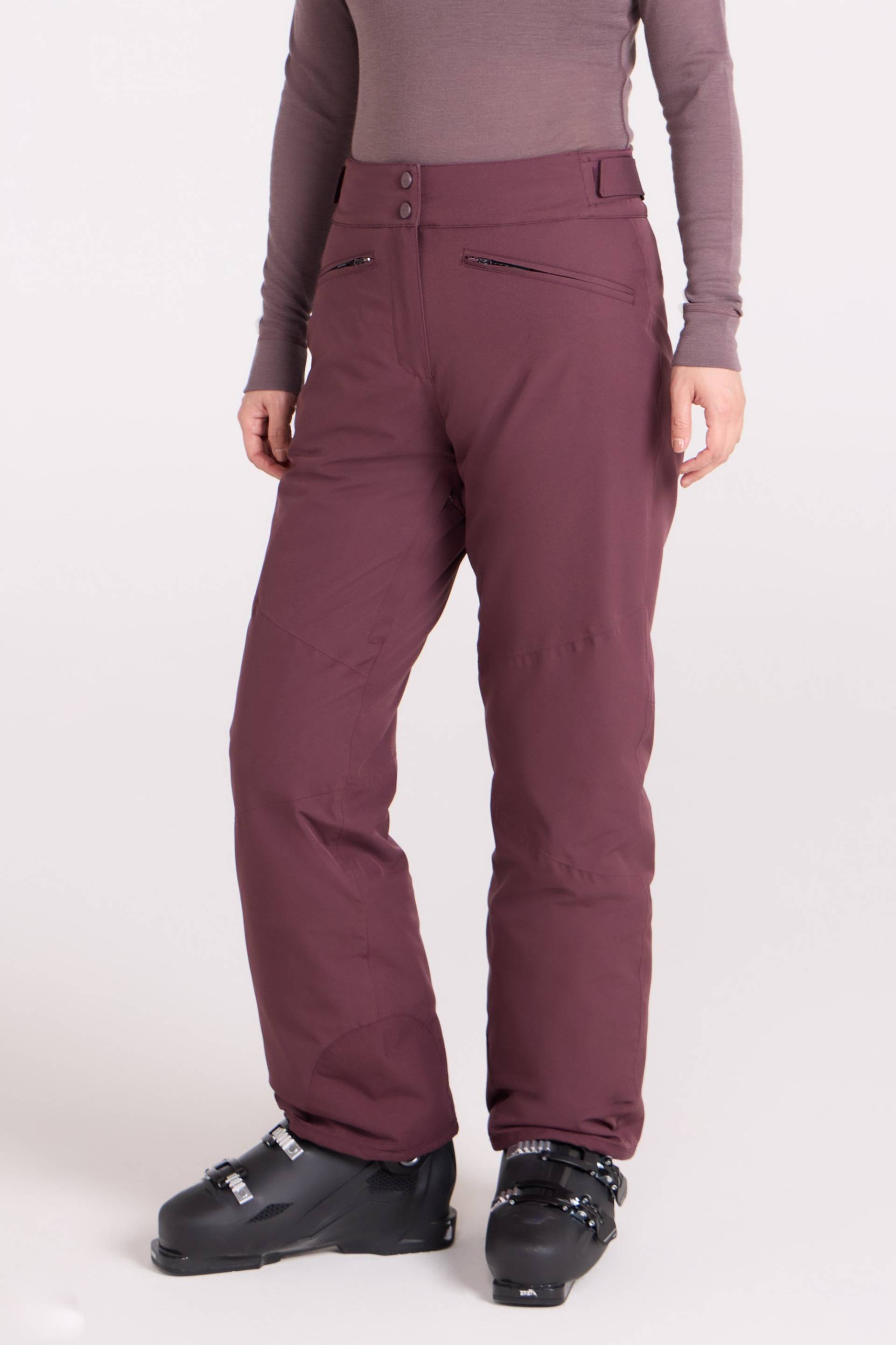 Isola II Extreme Wasserdichte Damen-Skihose - Dunkel Lila Isola II Extreme Wasserdichte Damen-Skihose - Dunkel Lila von Mountain Warehouse