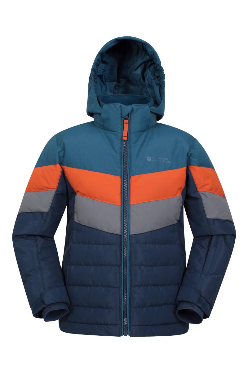 Jasper II Wasserabweisende Kinder-Skijacke - Anthrazitgrau von Mountain Warehouse