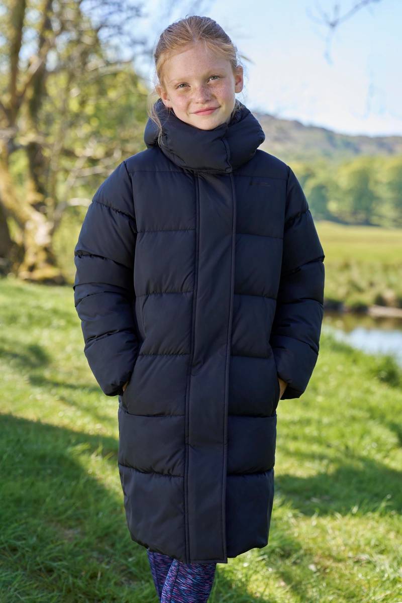 Juniper Wasserabweisende Kinder Steppjacke - Schwarz von Mountain Warehouse