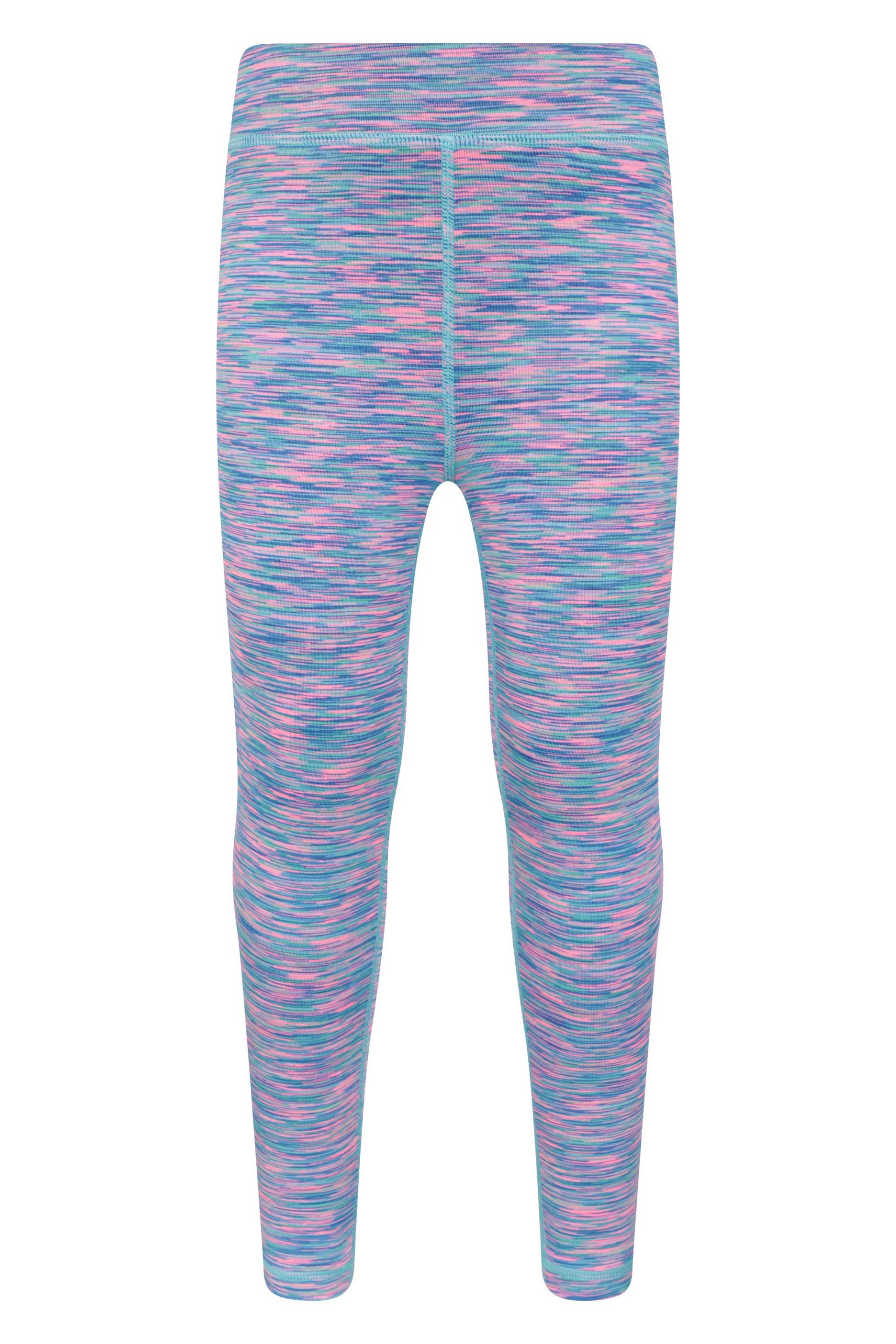Kayleigh II Space Dye Kinder-Leggings - Blau von Mountain Warehouse