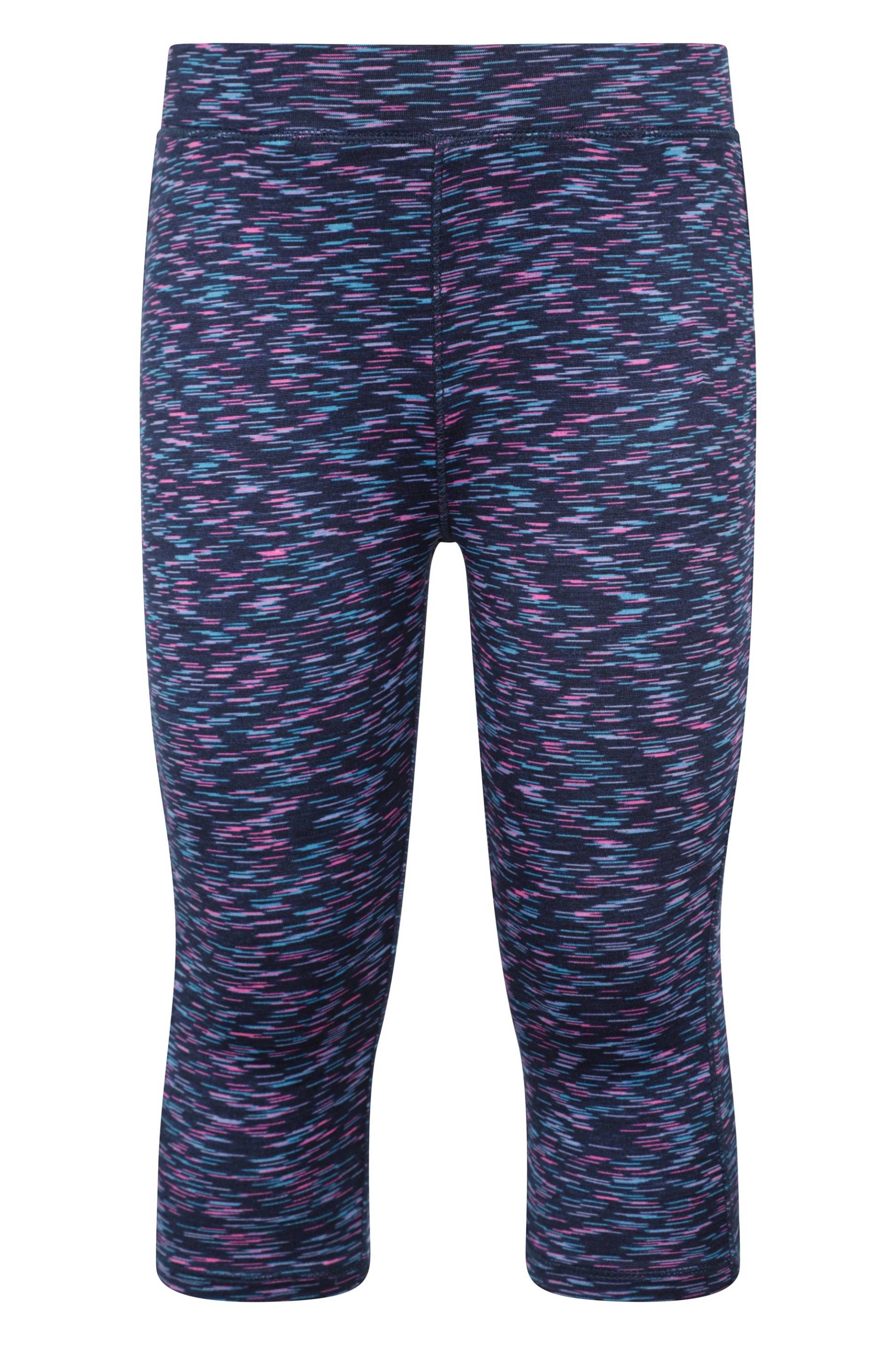 Kayleigh Space Dye Kinder Leggings - Blau von Mountain Warehouse