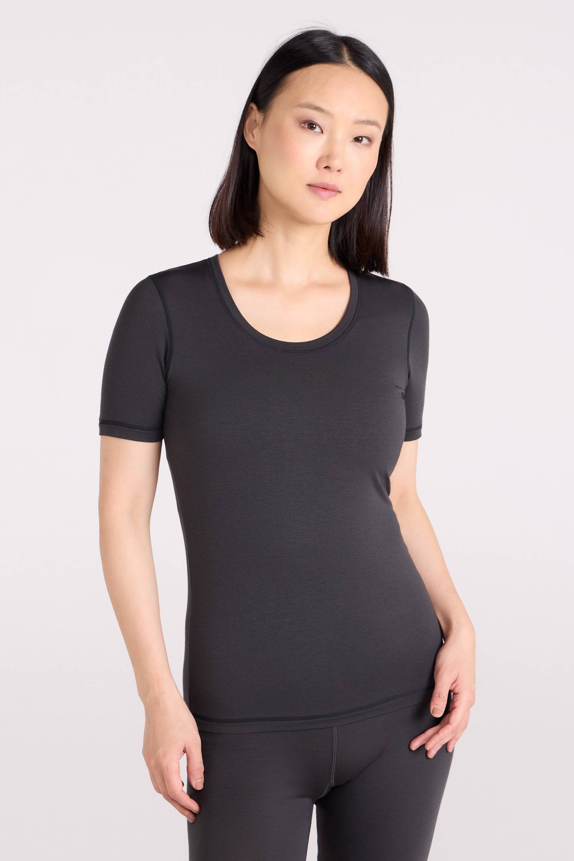 Keep The Heat IsoTherm Damen T-Shirt - Schwarz von Mountain Warehouse