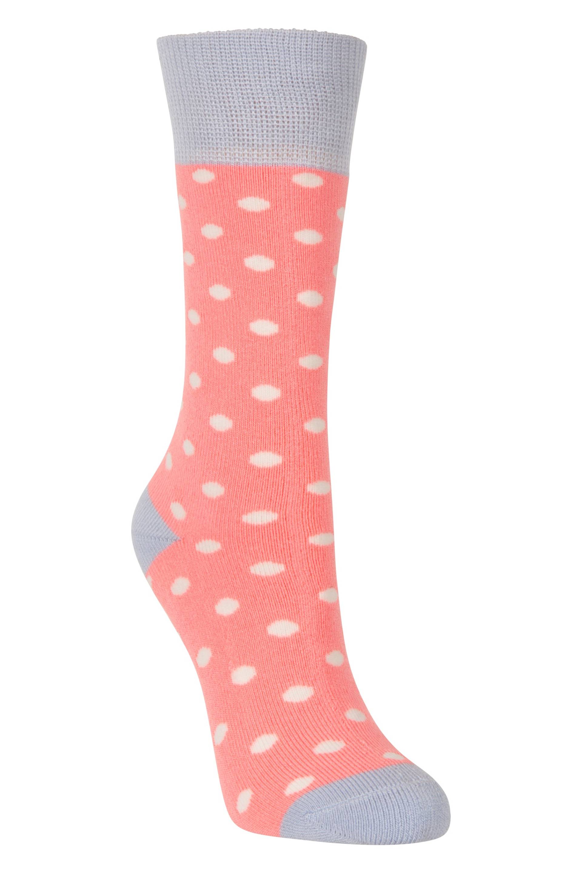 Kinder Gummistiefel Socken - Rosa von Mountain Warehouse