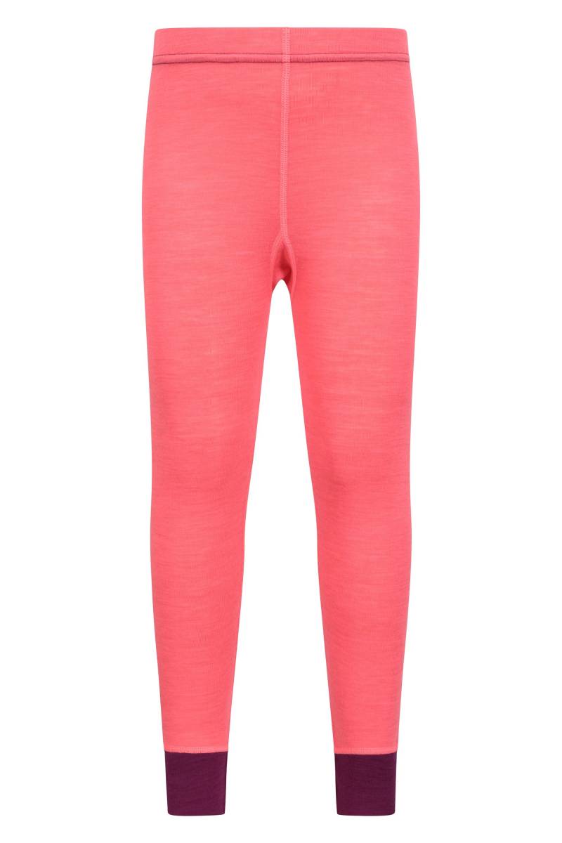 Kinder Merino Baselayer-Hose - Intensiv Pink von Mountain Warehouse
