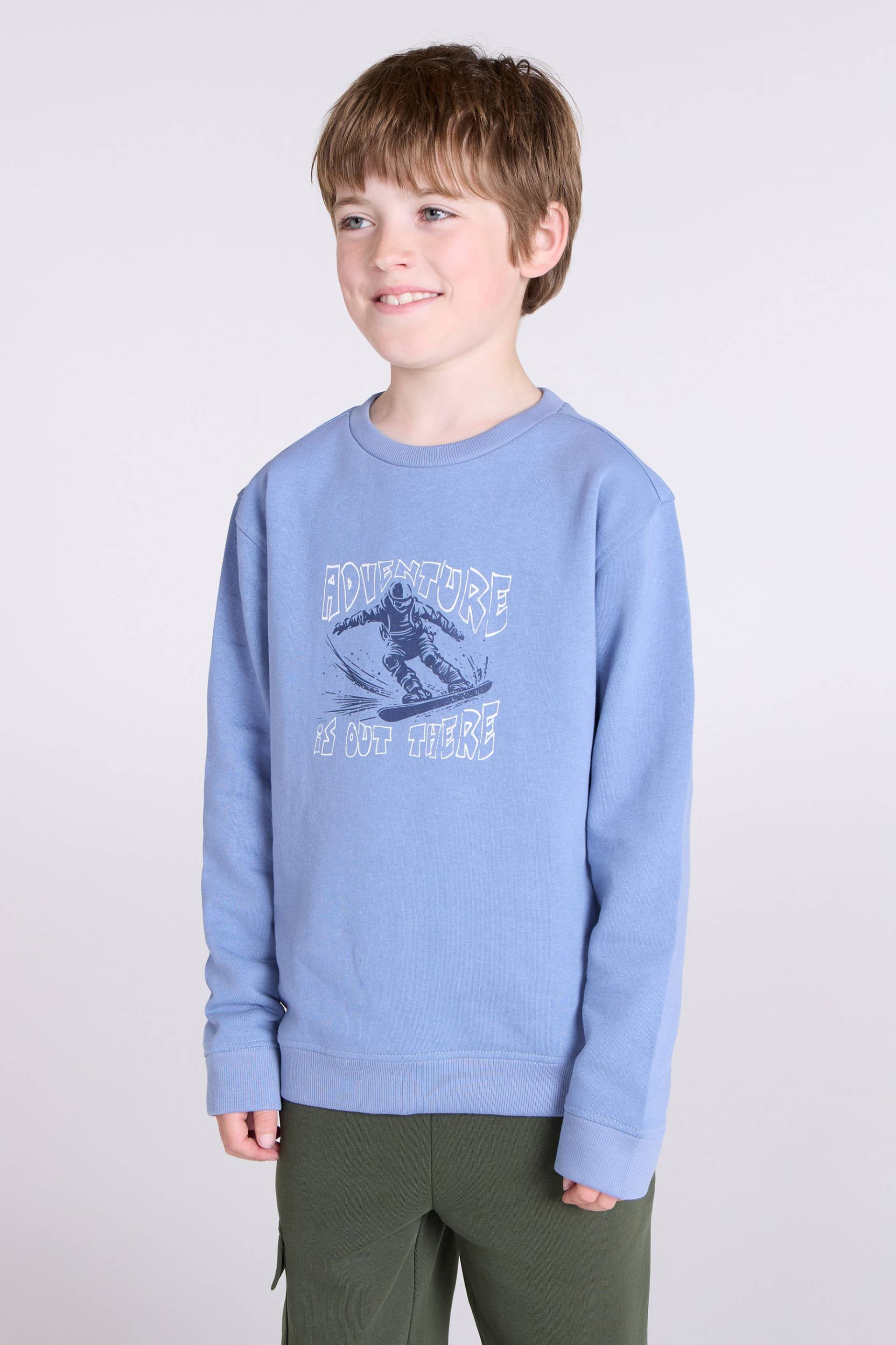 Kinder Rundhals-Sweatshirt - Kinder Rundhals-Sweatshirt - von Mountain Warehouse