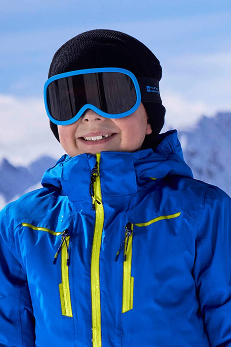 Kinder Skibrille - Blau von Mountain Warehouse