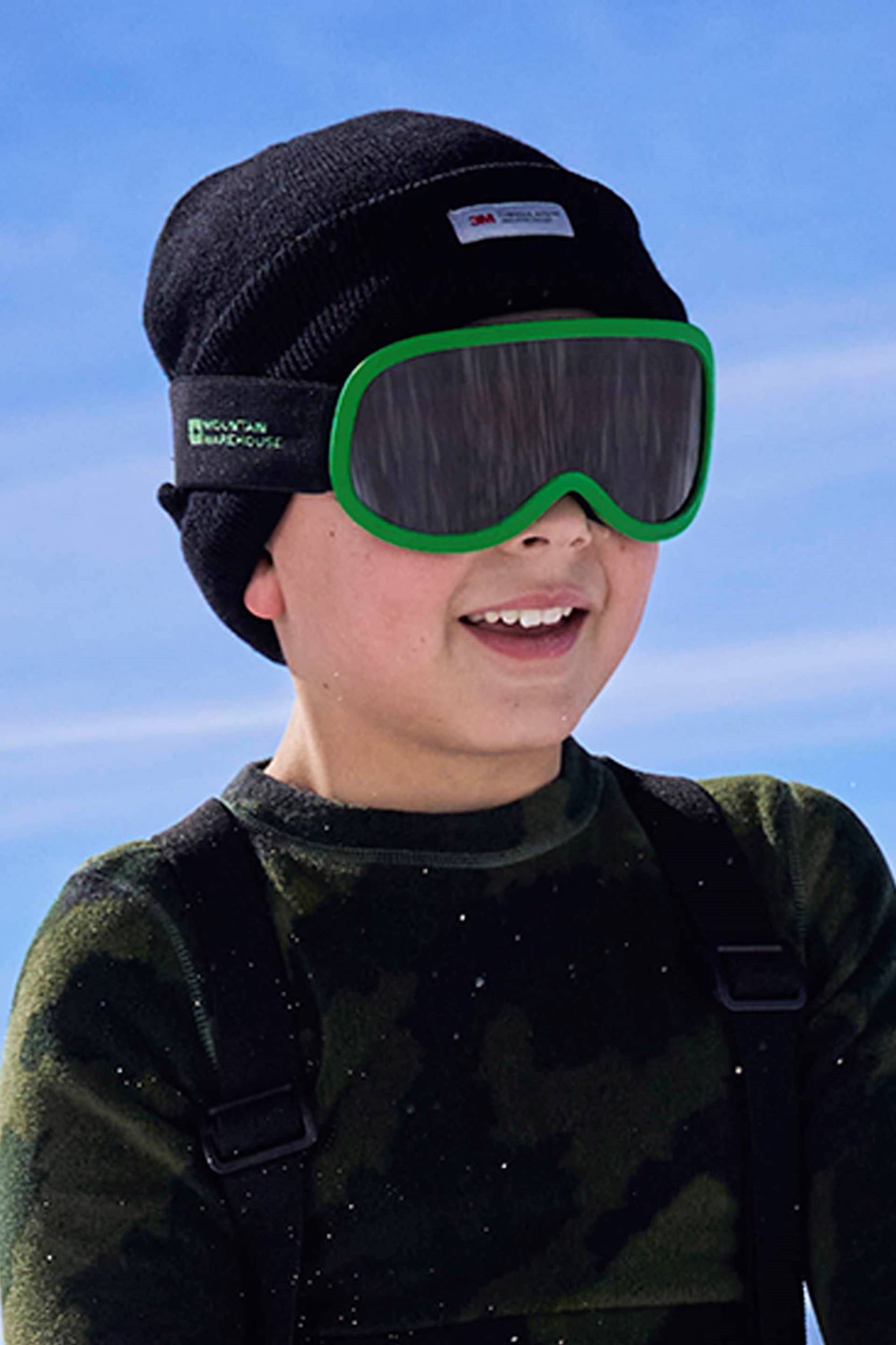 Kinder Skibrille - Grün von Mountain Warehouse