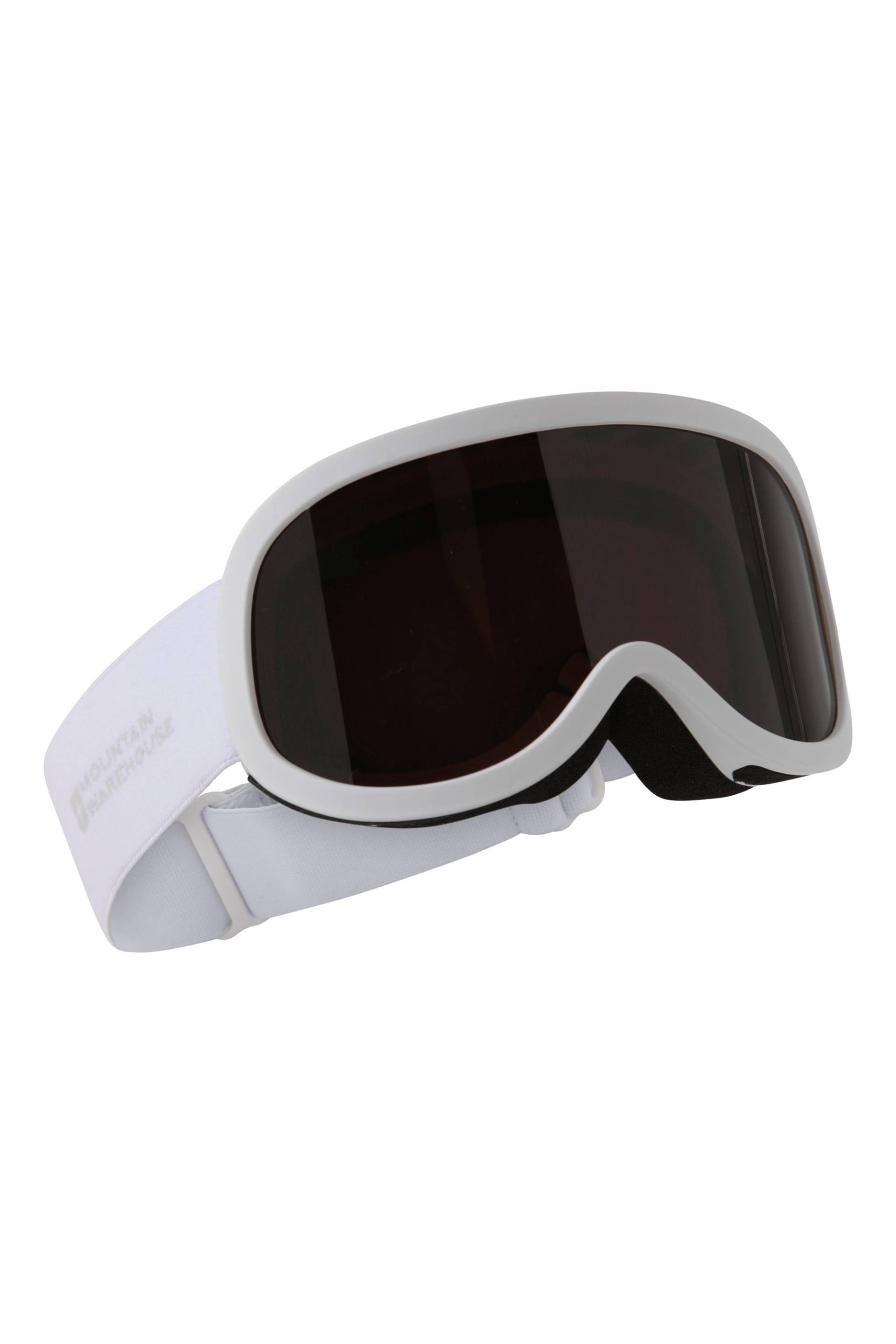 Kinder Skibrille - Weiss von Mountain Warehouse