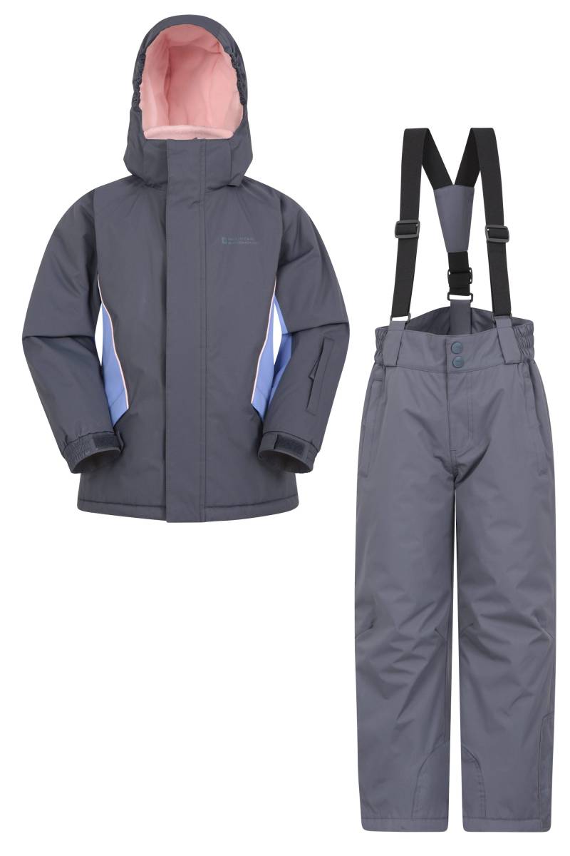 Kinder Skijacke & -hosen Set - Blau von Mountain Warehouse