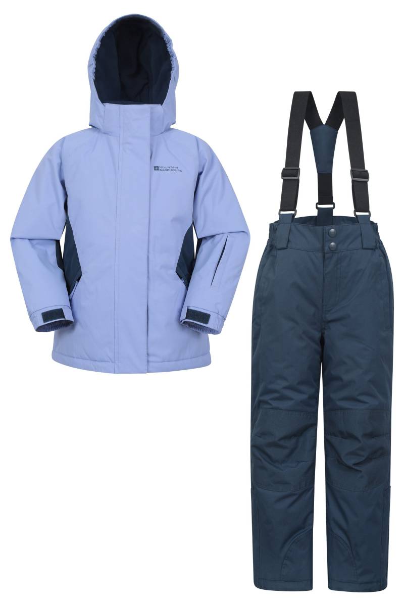 Kinder Skijacke & -hosen Set - Lila Kinder Skijacke & -hosen Set - Lila von Mountain Warehouse