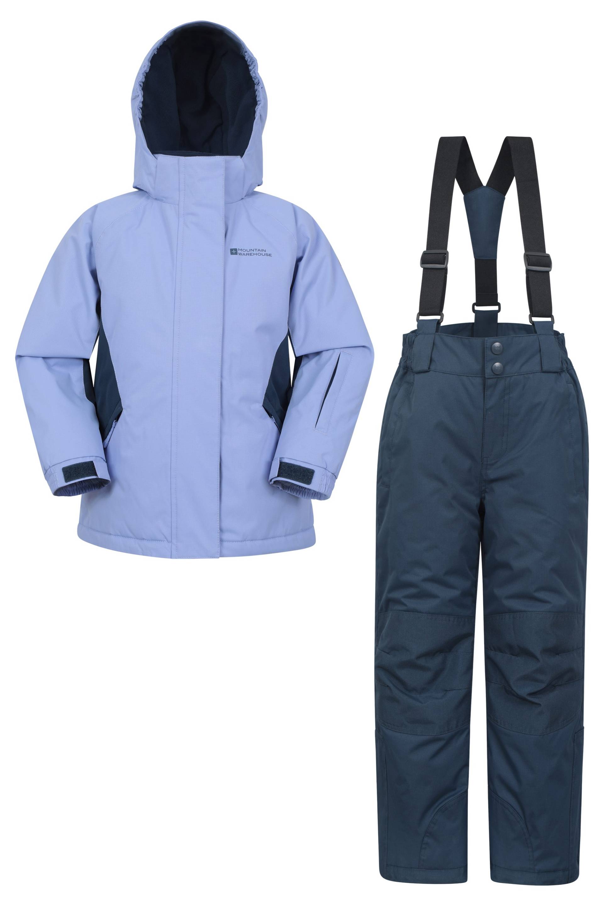 Kinder Skijacke & -hosen Set - Lila von Mountain Warehouse