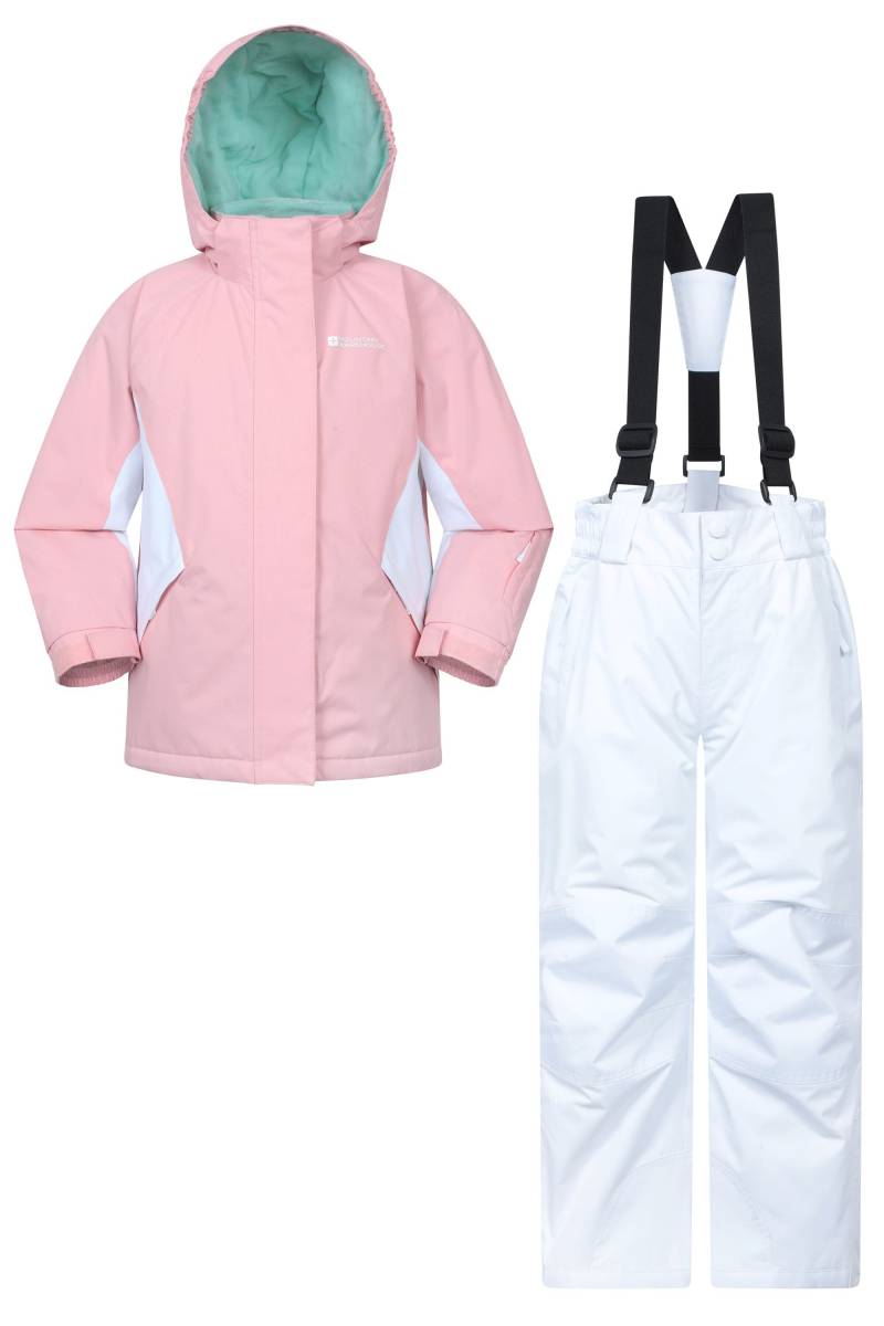 Kinder Skijacke & -hosen Set - Rosa von Mountain Warehouse