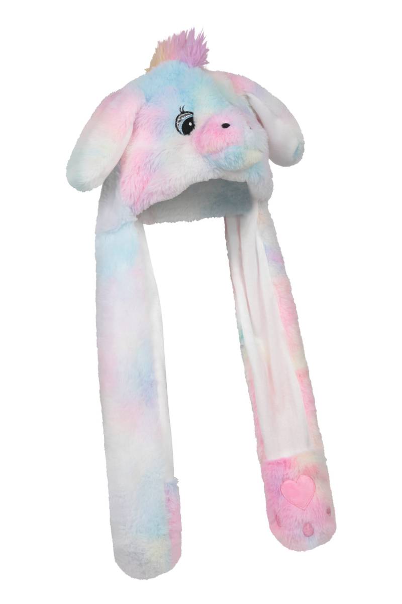 Kuscheliger Wolf Trappermütze mit beweglichen Ohren für Kinder - Mix von Mountain Warehouse