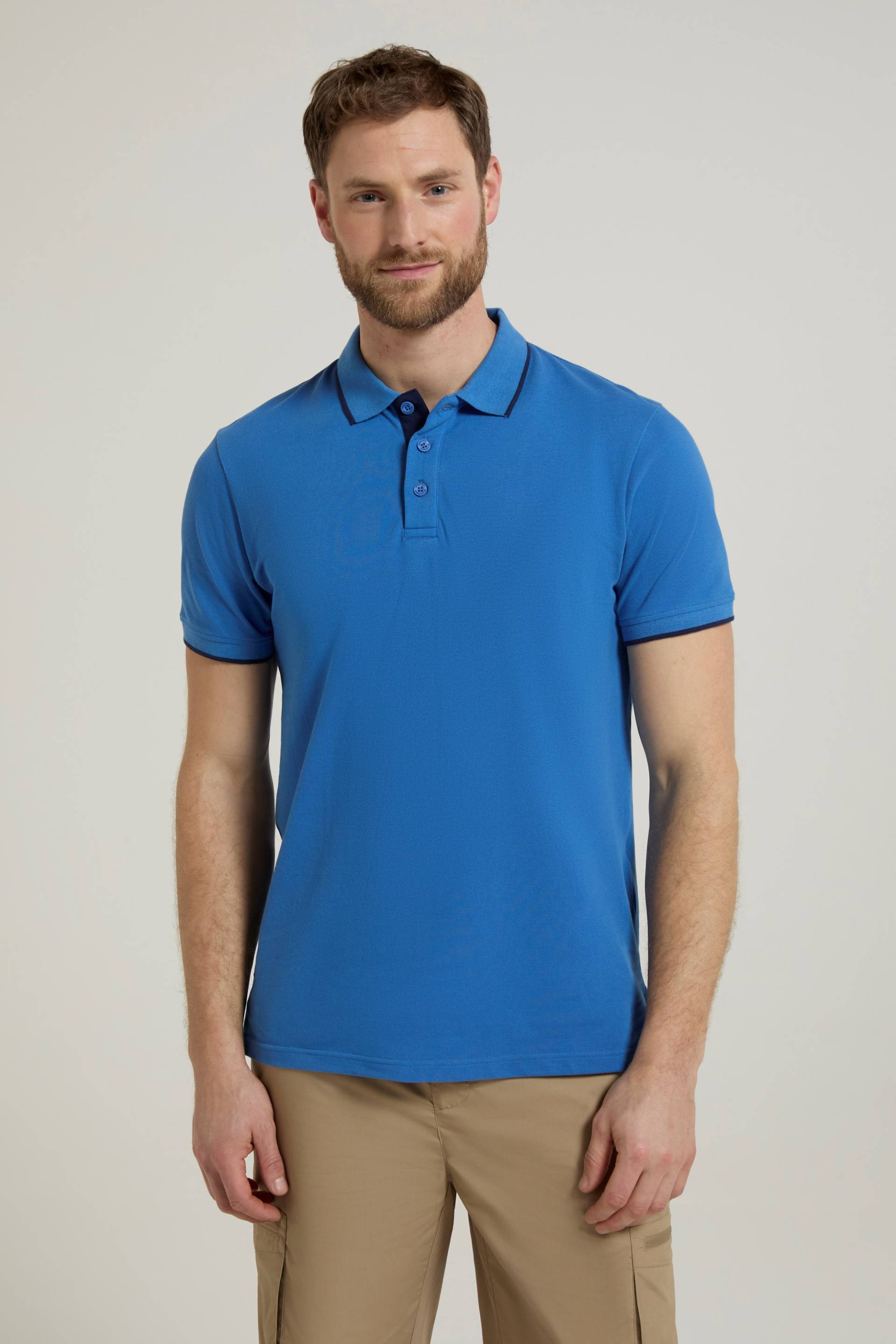 Lakeside Herren Polohemd - Blau von Mountain Warehouse