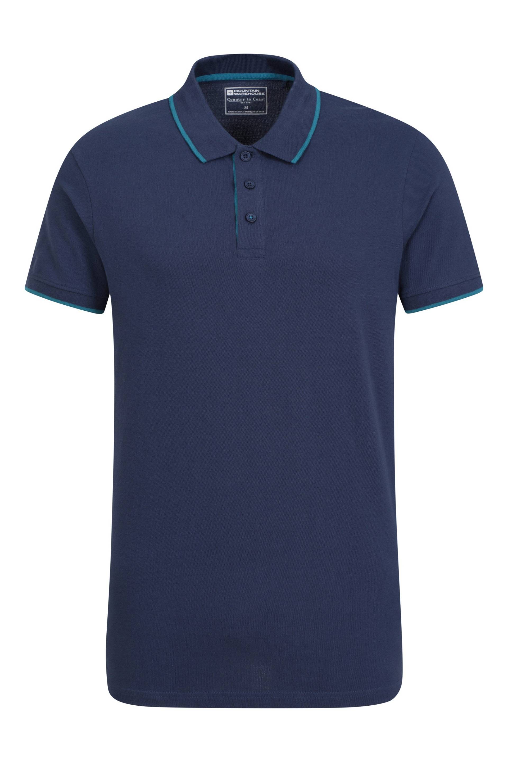 Lakeside Herren Polohemd - Marineblau von Mountain Warehouse