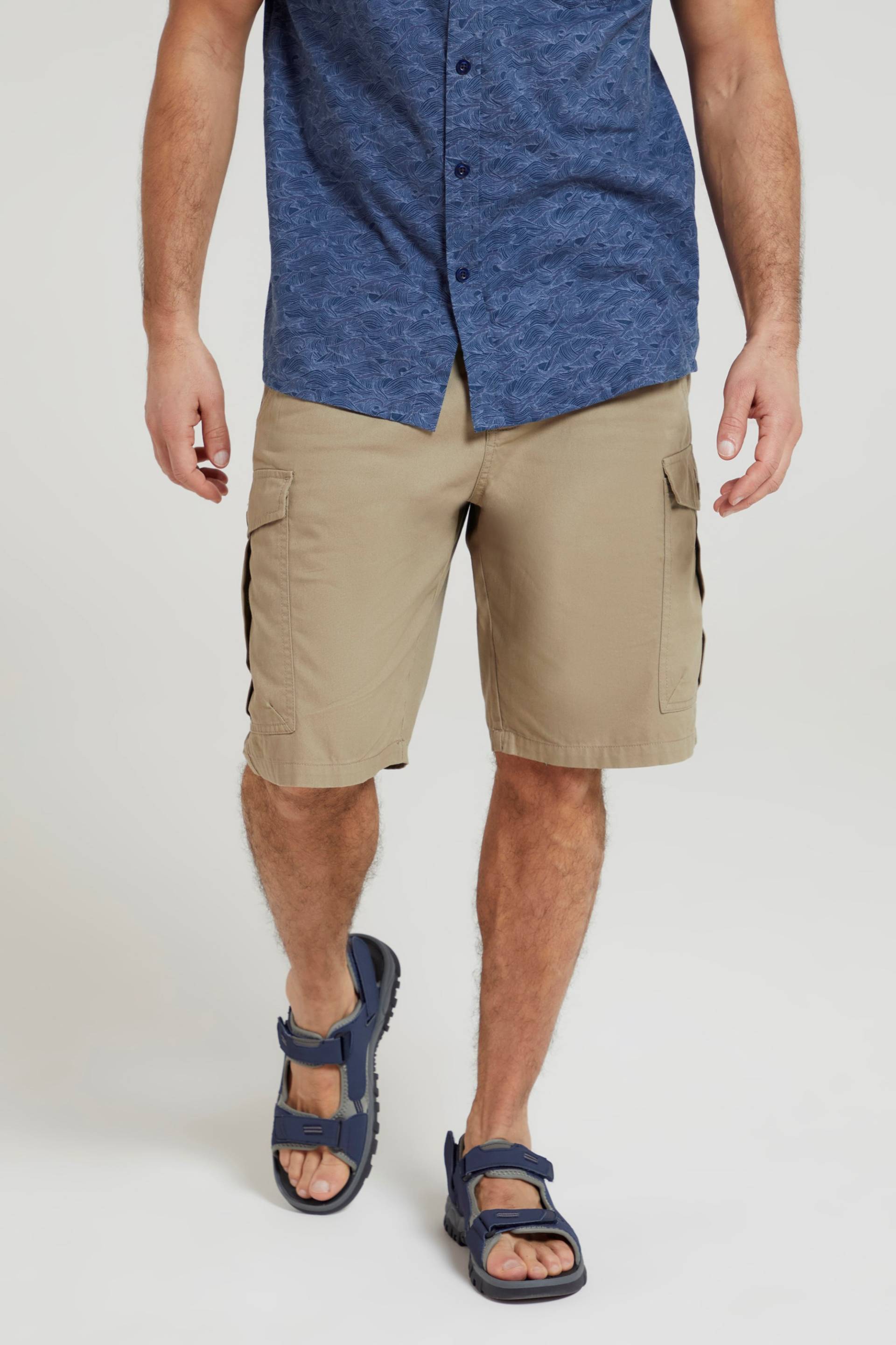 Lakeside Herren-Shorts - Beige von Mountain Warehouse