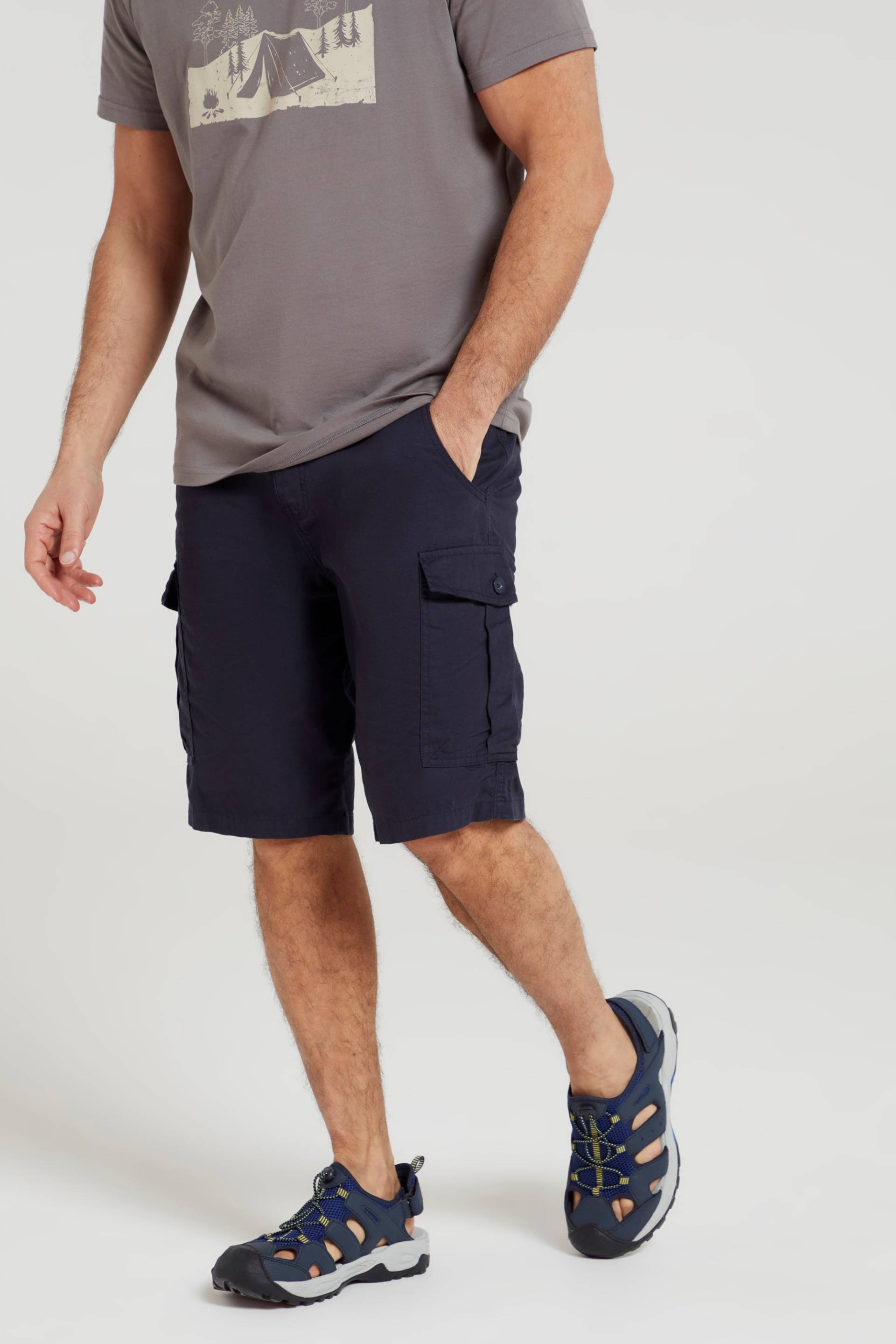 Lakeside Herren-Shorts - Marineblau von Mountain Warehouse