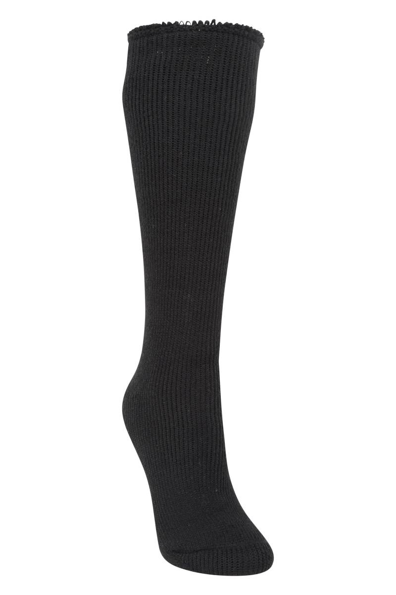 Lange Thermo-Damensocken - Schwarz von Mountain Warehouse