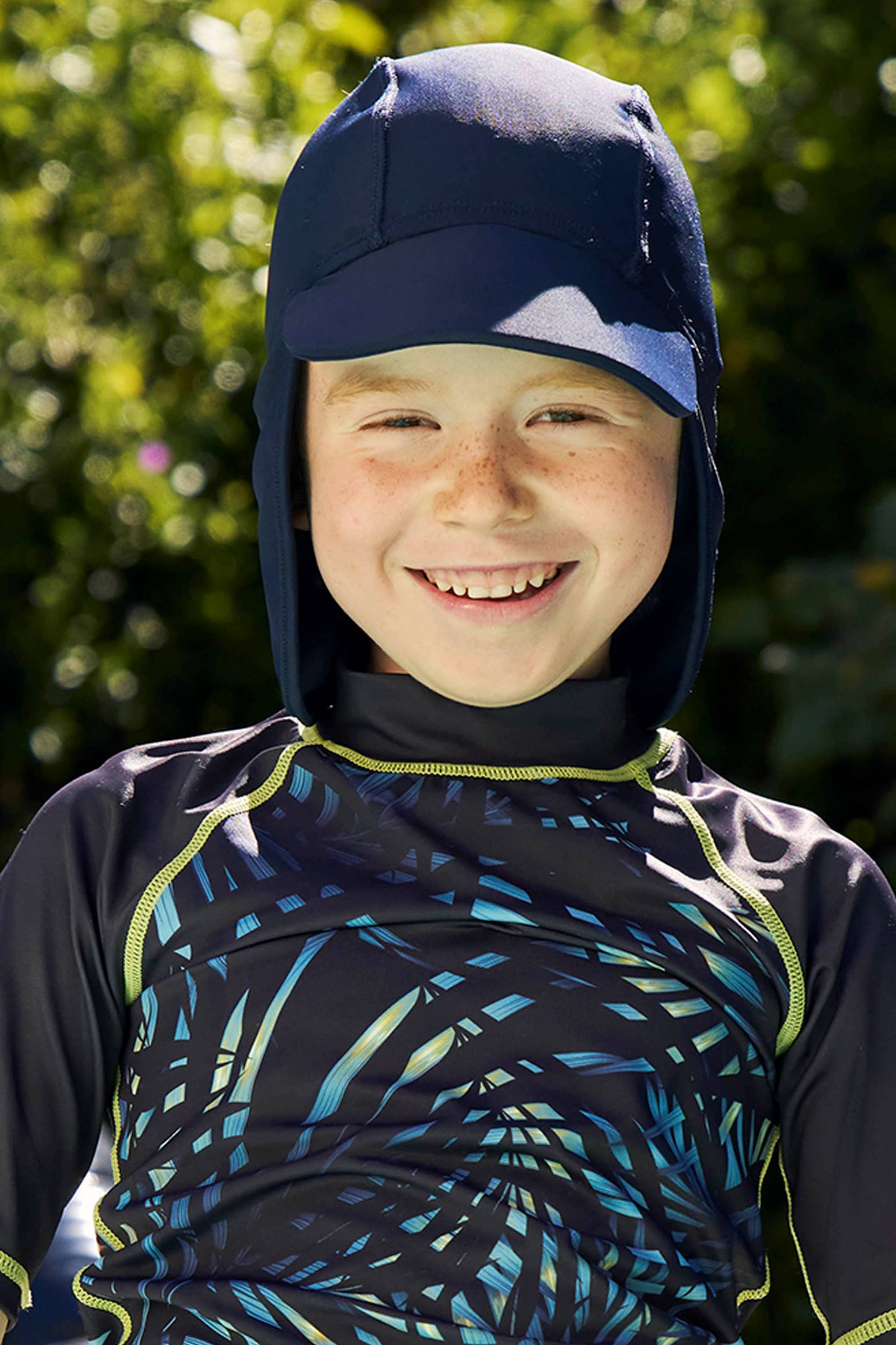 Legionär Kinder-Schwimmmütze - Marineblau von Mountain Warehouse