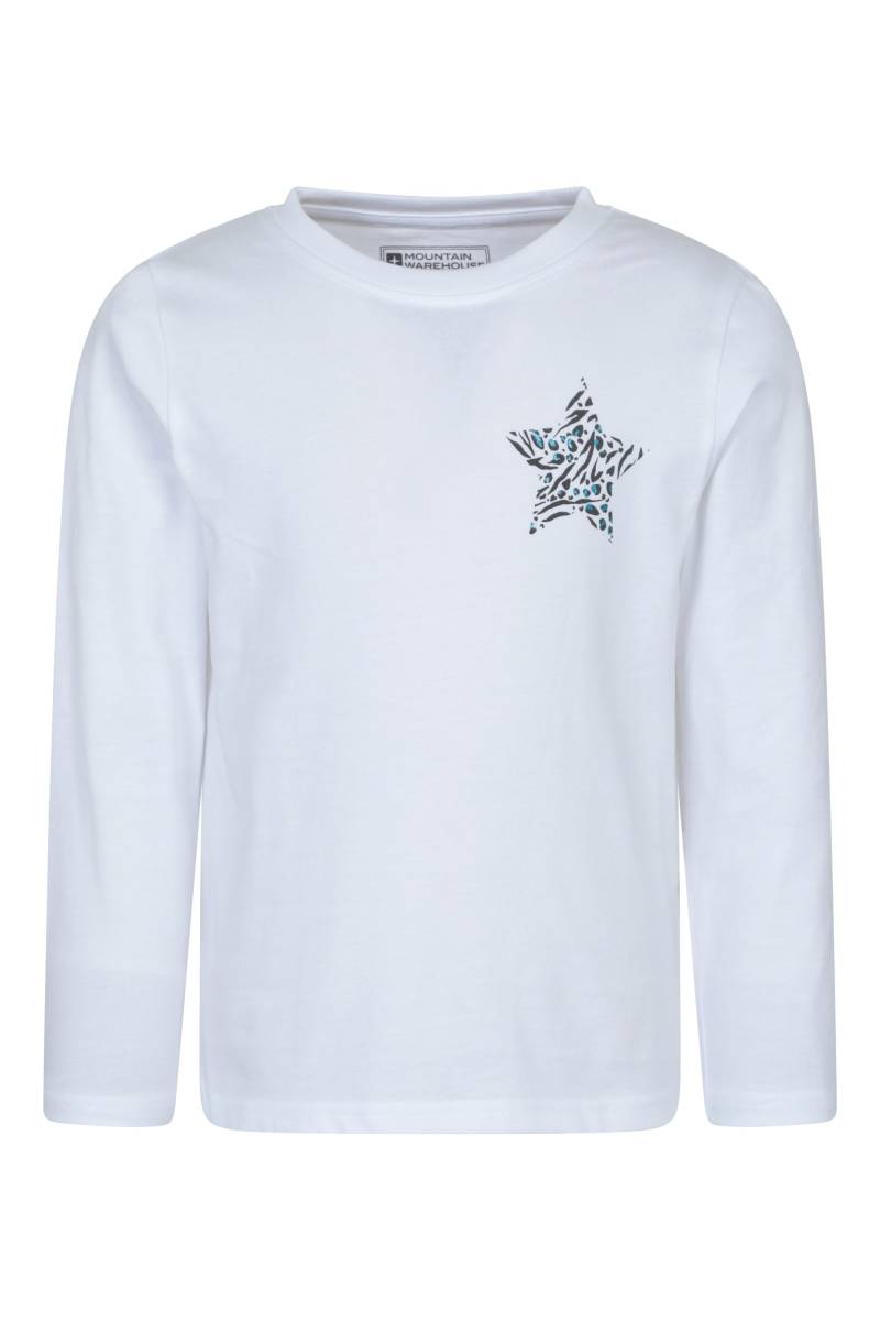 Leopard Star Kinder Langarm-Top - Beige von Mountain Warehouse