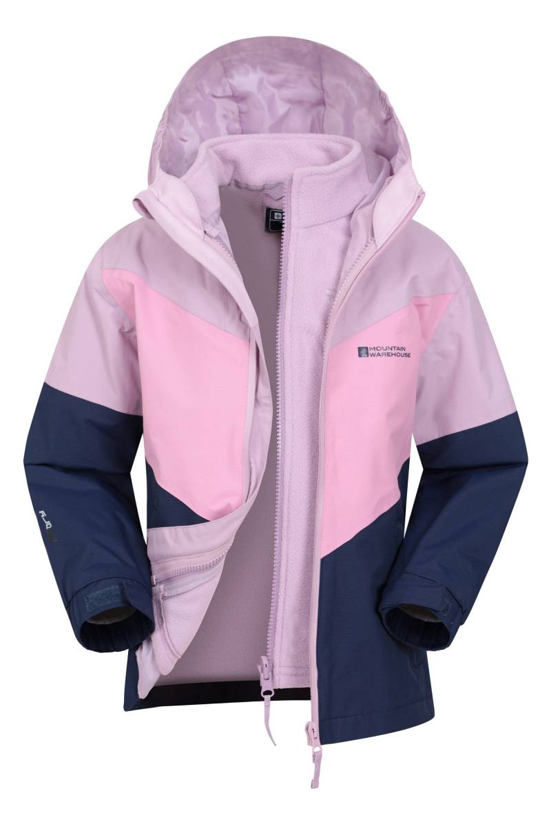 Lightning II wasserdichte 3-in-1-Jacke für Kinder - Dark Blau von Mountain Warehouse