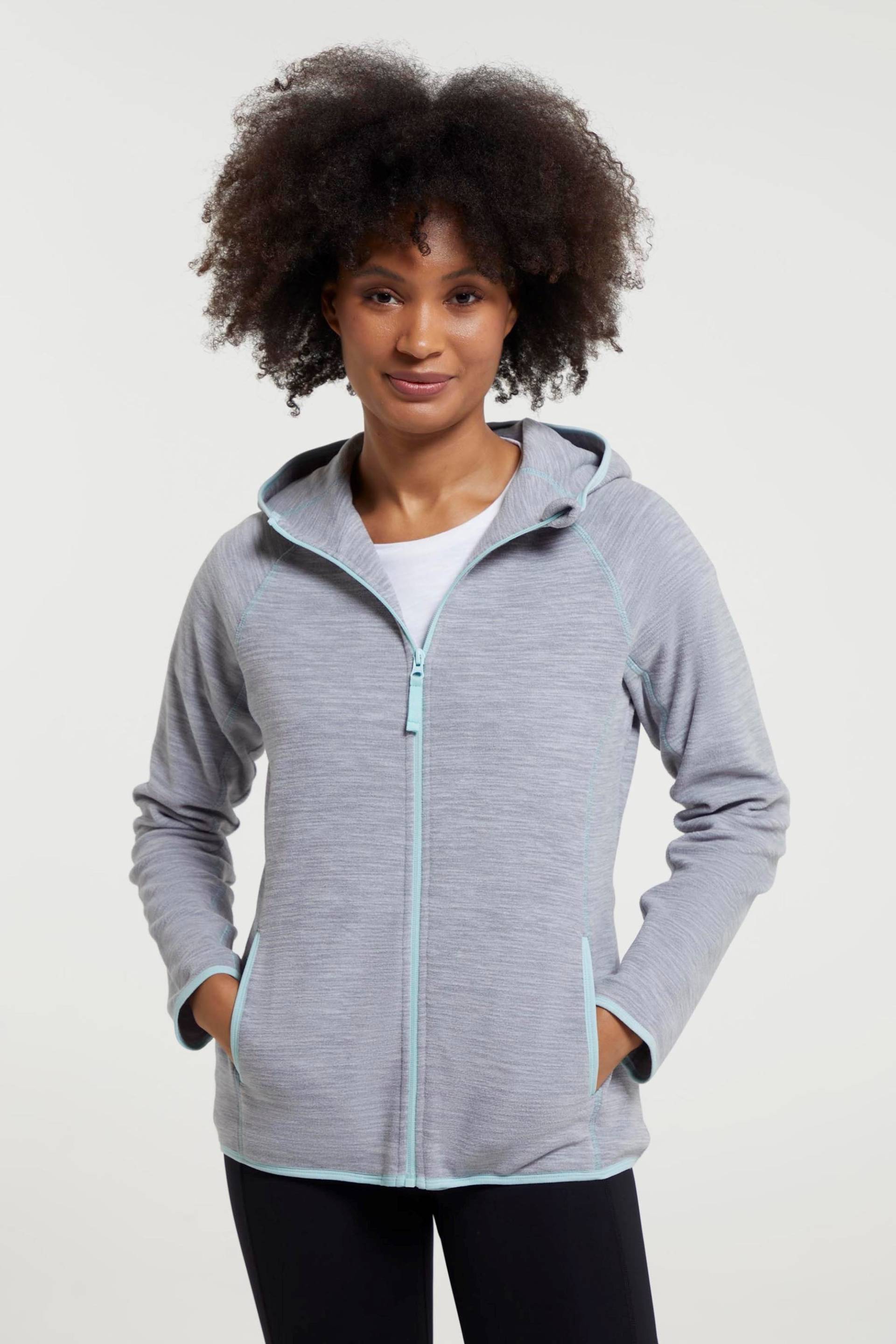 Lleyn Melange II Damen-Fleecejacke - Grau Lleyn Melange II Damen-Fleecejacke - Grau von Mountain Warehouse