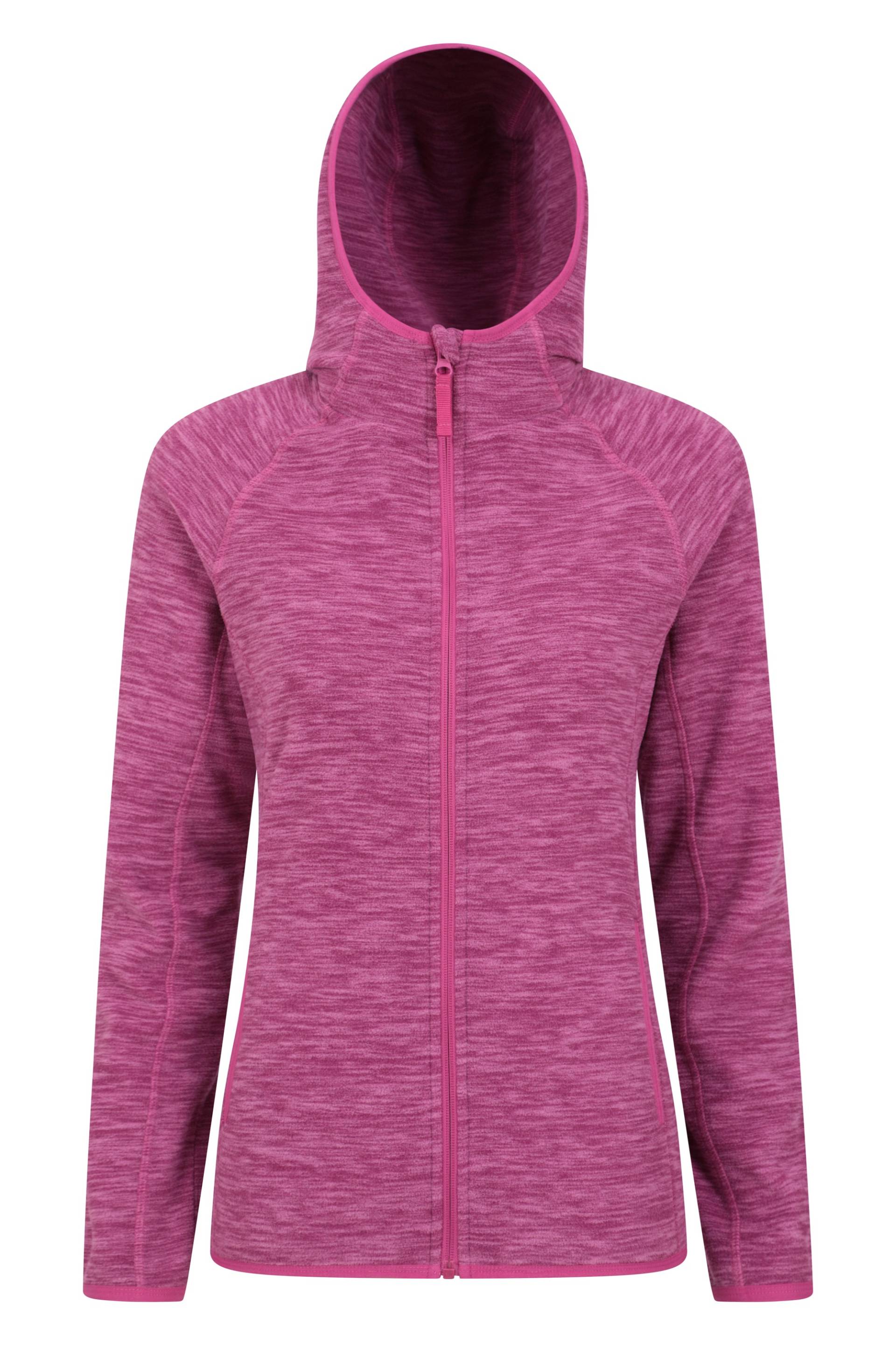 Lleyn Melange II Damen-Fleecejacke - Rosa von Mountain Warehouse