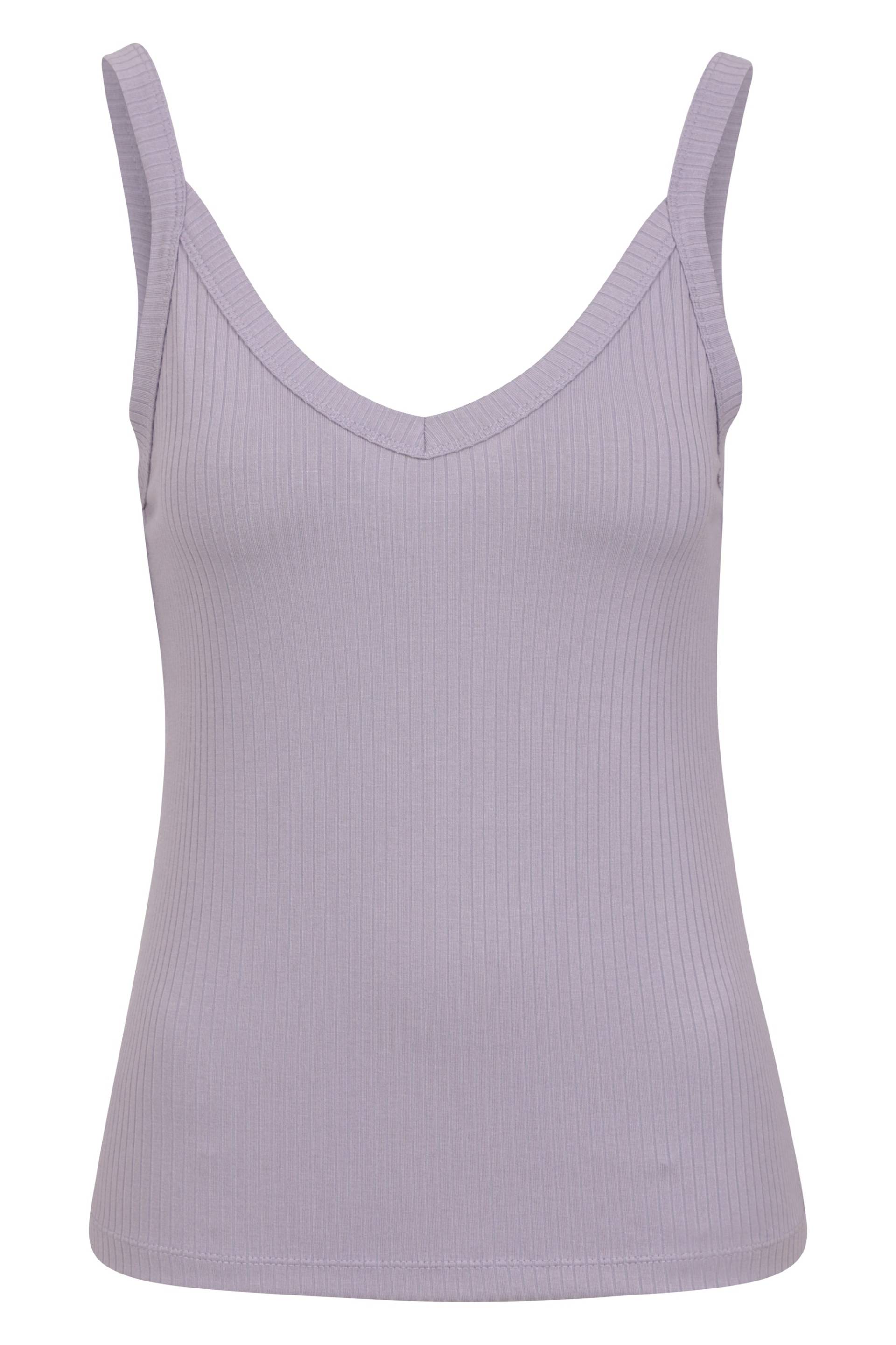 Lounge Geripptes Damen Tank-Top - Lila von Mountain Warehouse