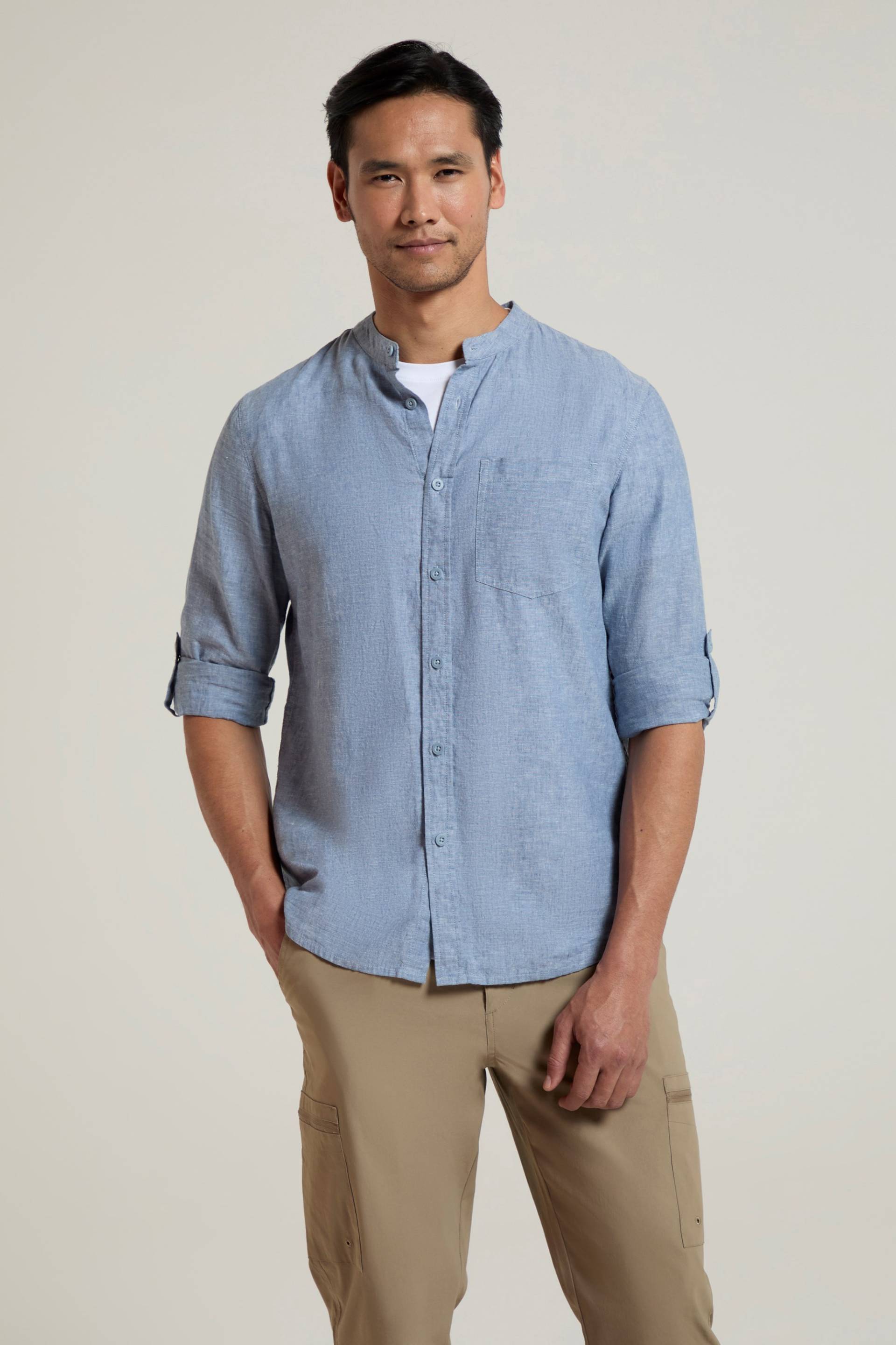 Lowe Herren-Grandad-T-Shirt - Blau von Mountain Warehouse