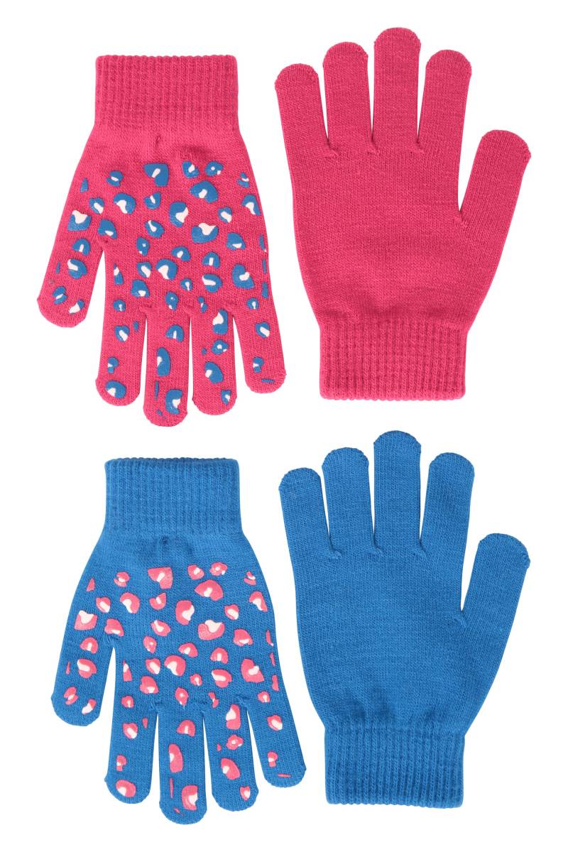 Magic Grippi Kinderhandschuhe - 2er Pack - Pink von Mountain Warehouse