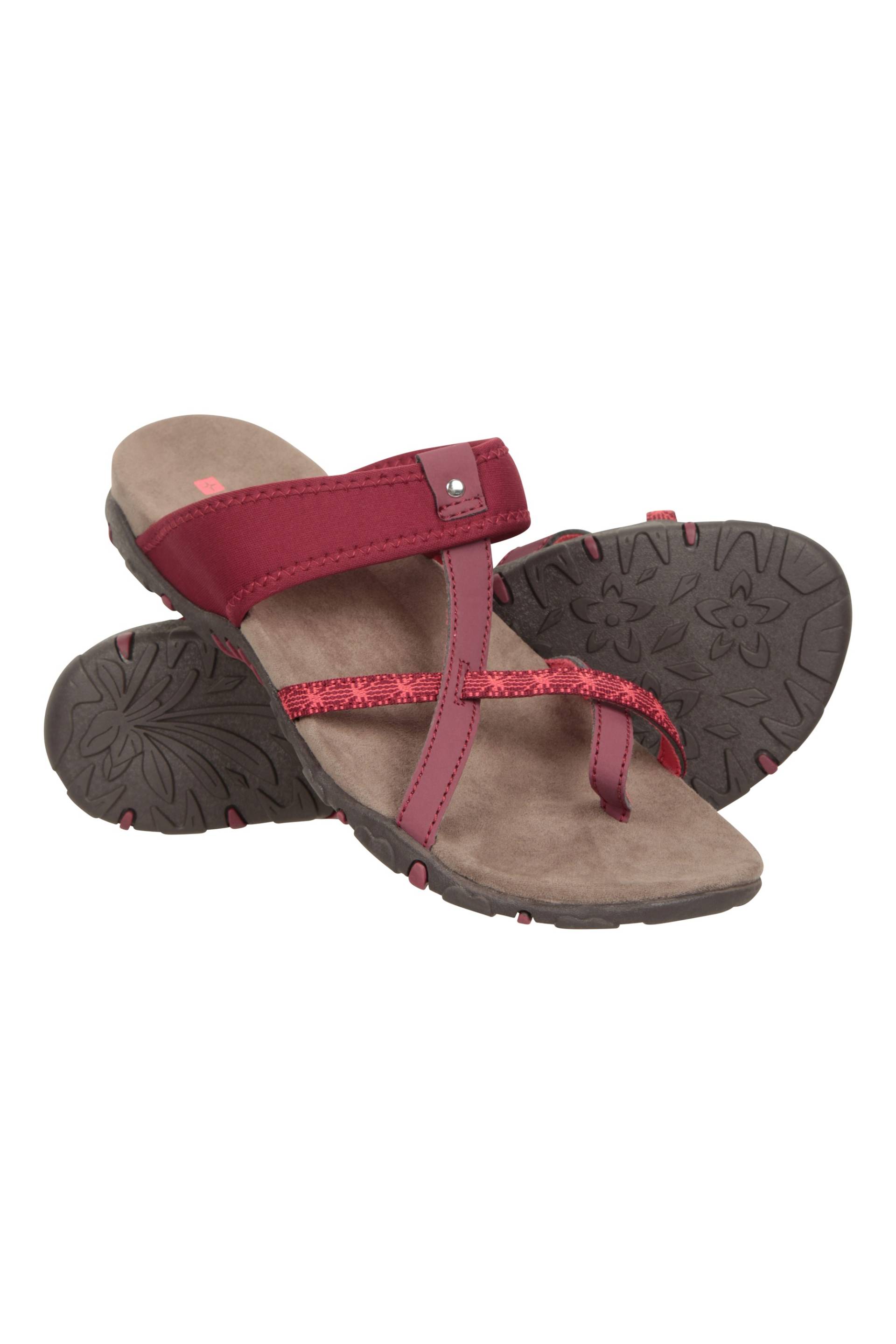 Marbella Damen-Sandalen - Dunkel-Pink von Mountain Warehouse